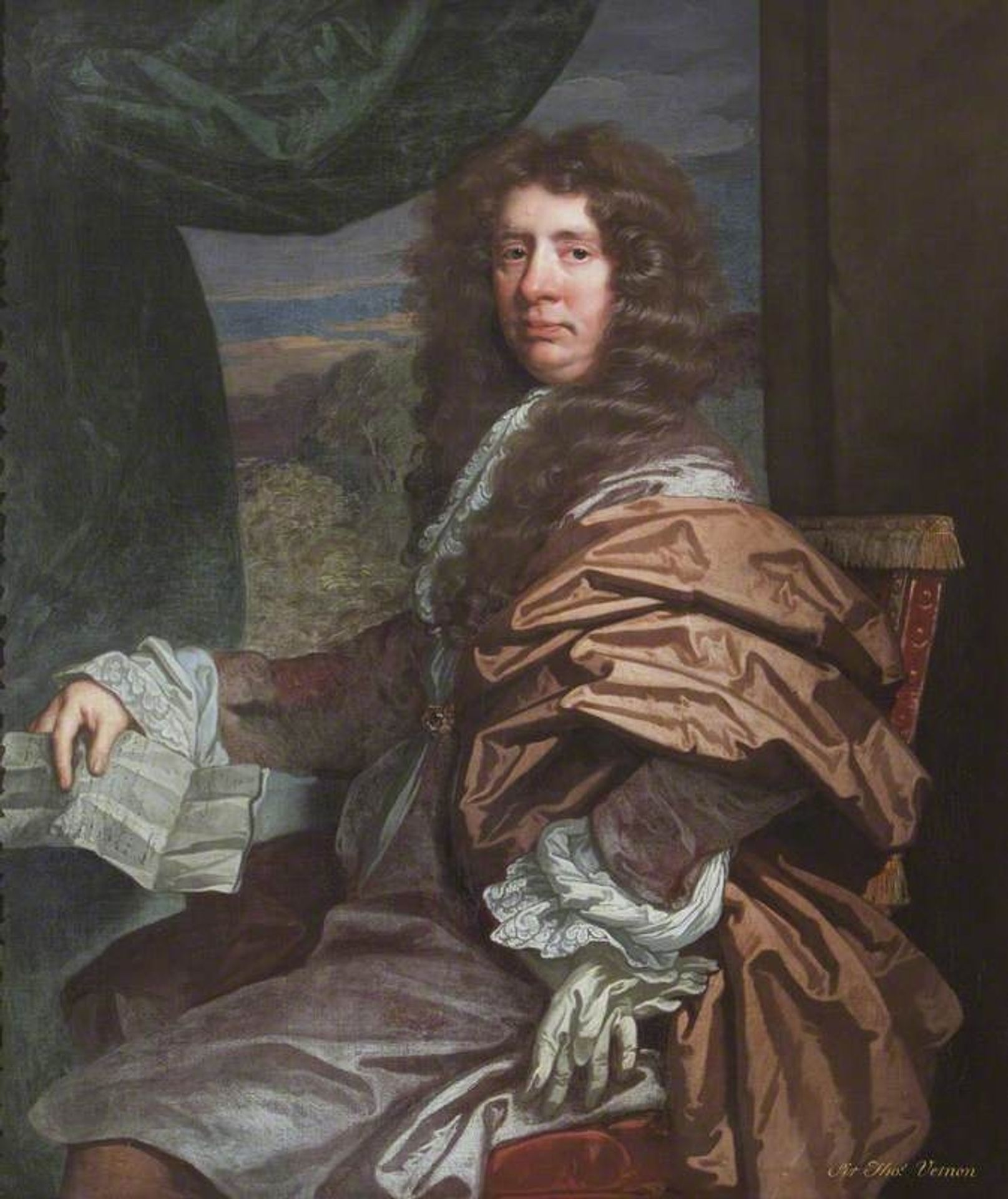 Sir Thomas Vernon of Twickenham Park by John Riley