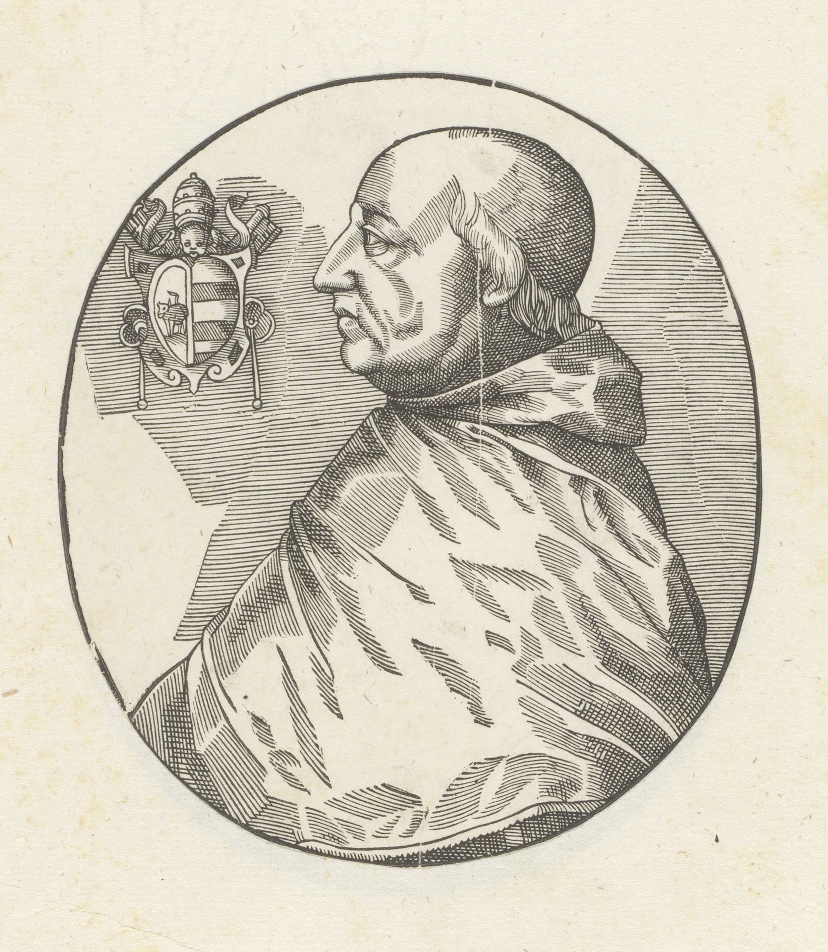 Portret van paus Alexander VI by Anonymous