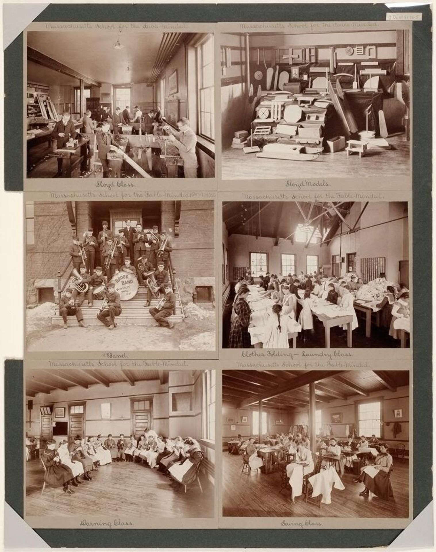 Defectives, Feeble-minded: United States. Massachusetts. Waverly. School for Feeble-minded: Massachusetts School for the Feeble-Minded. by William A. Webster