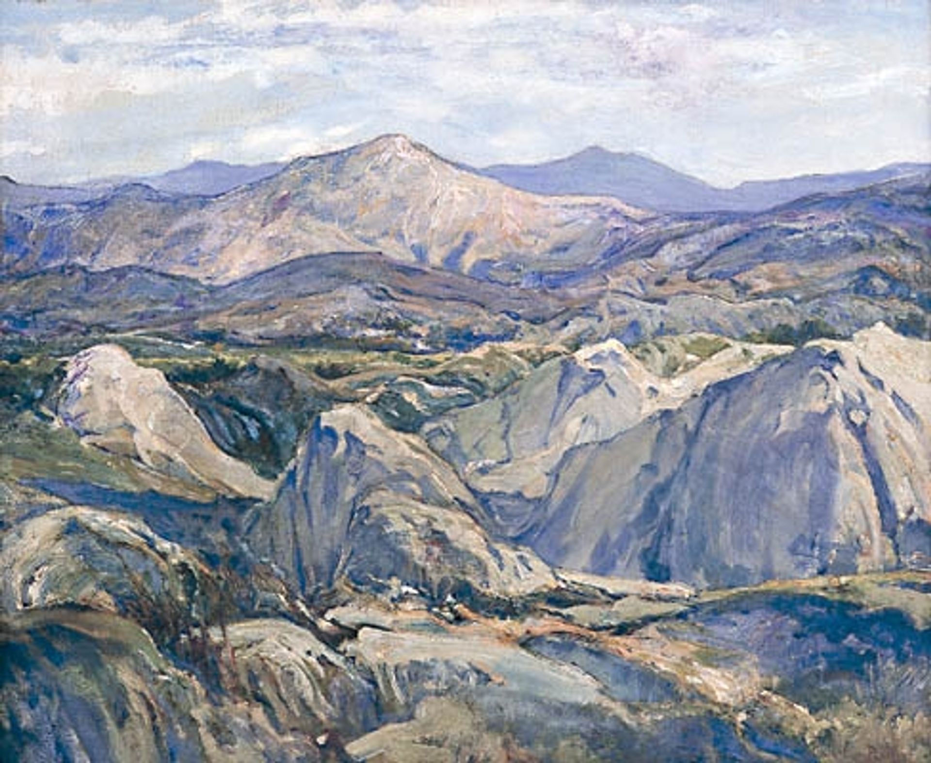Mountains by Charles Reiffel