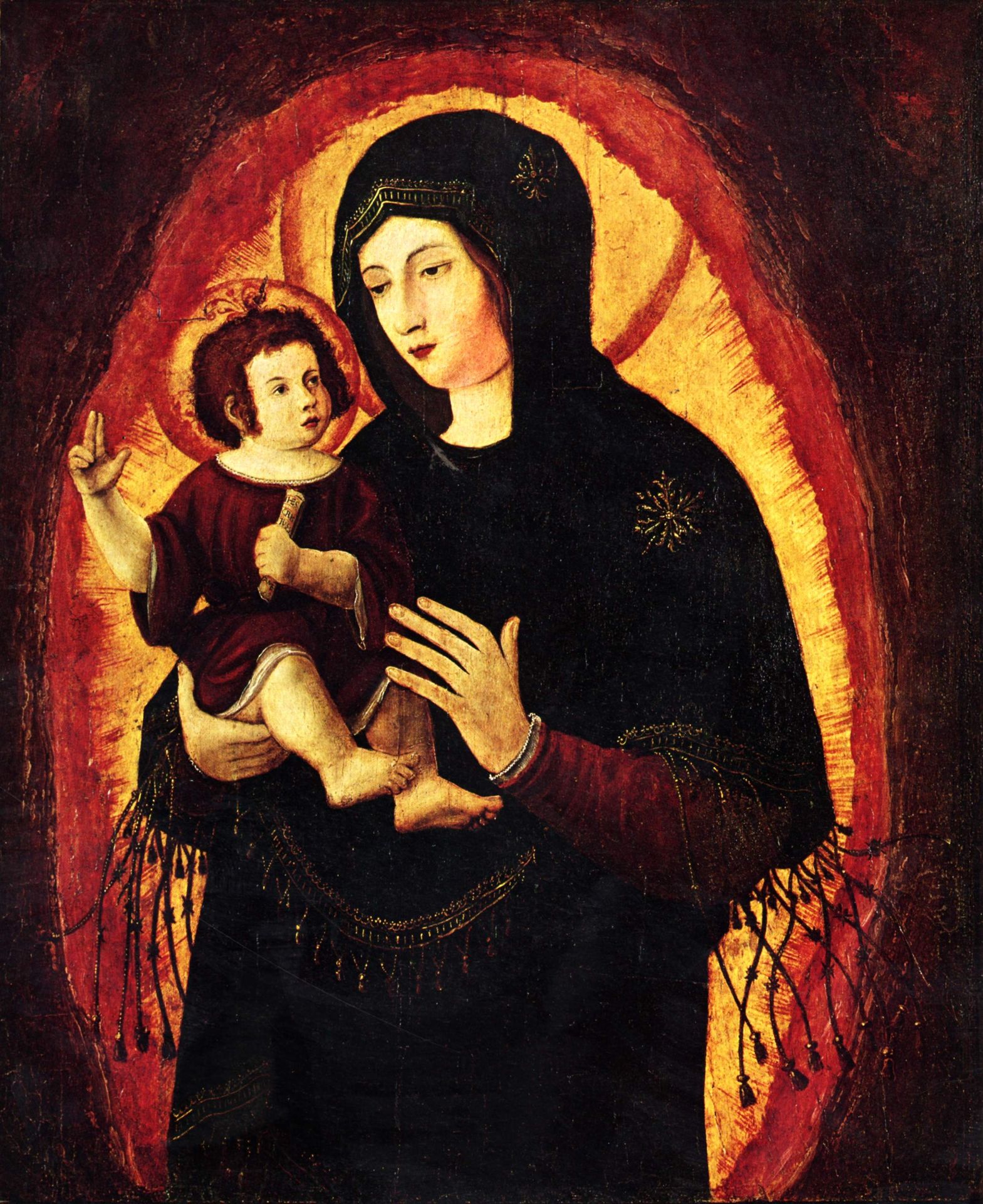 Madonna (Beautiful Maria of Regensburg) by Albrecht Altdorfer