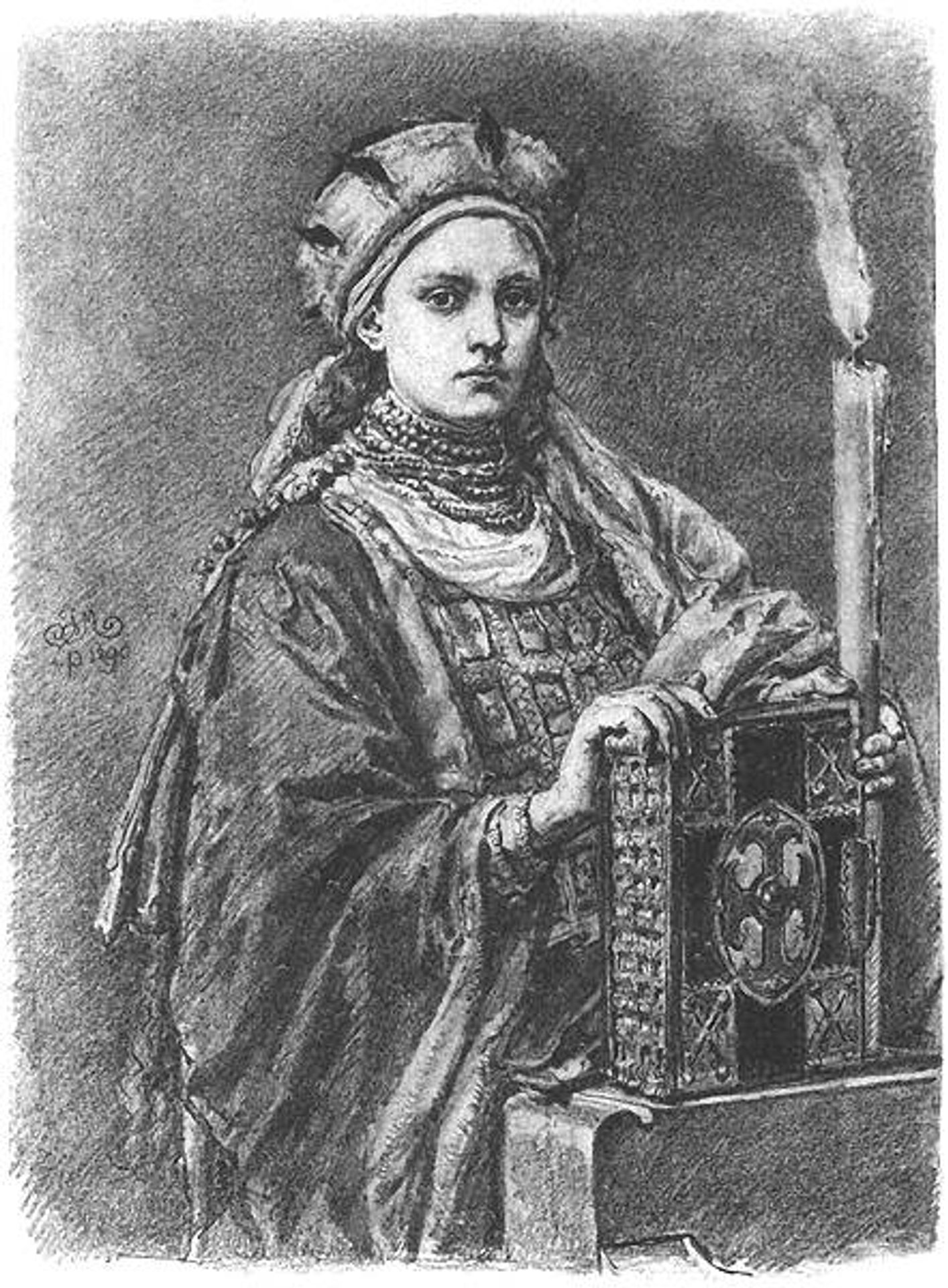 Doubravka of Bohemia by Jan Matejko