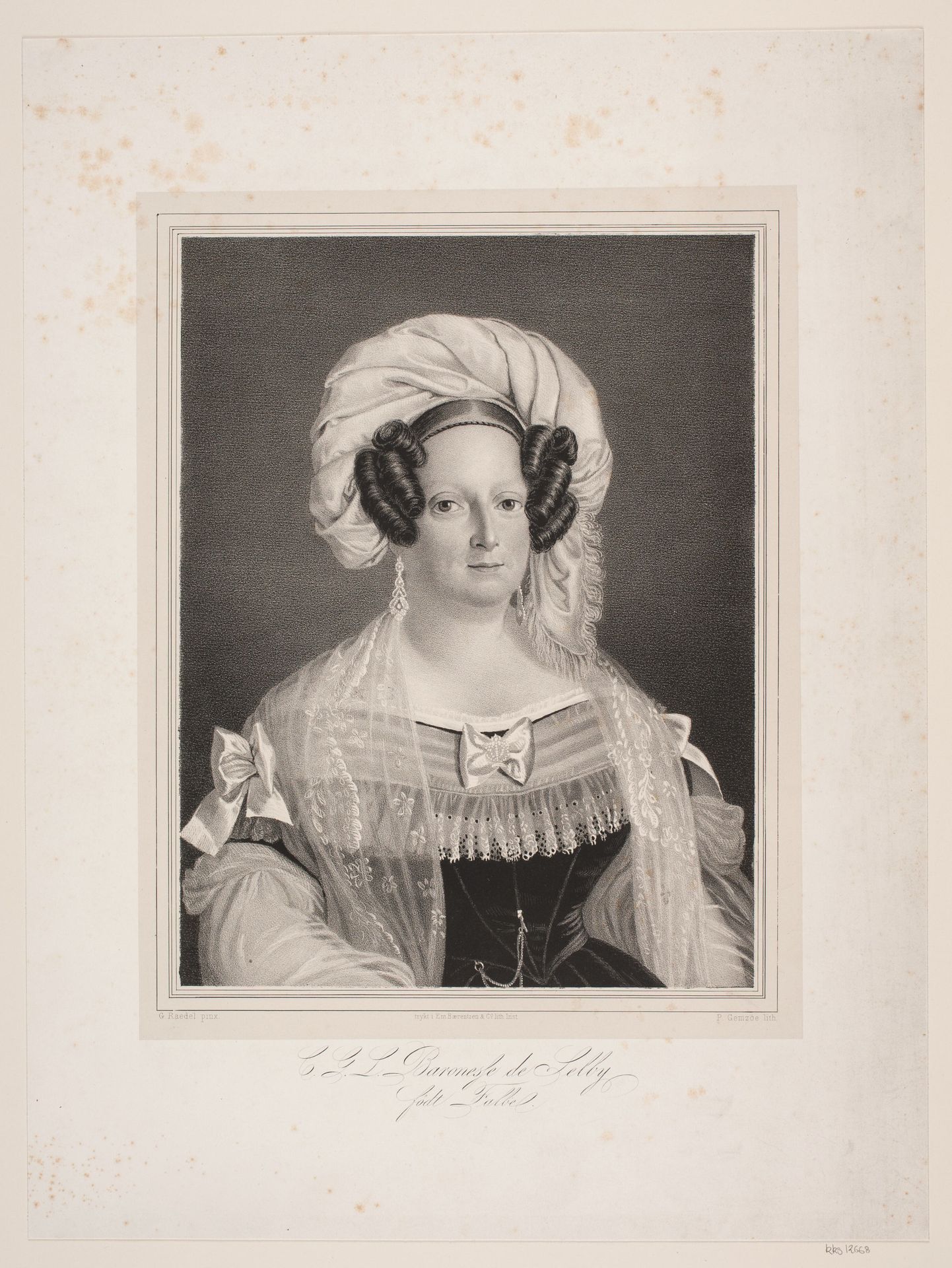 Christiane Baronesse Selby by Peter Gemzøe