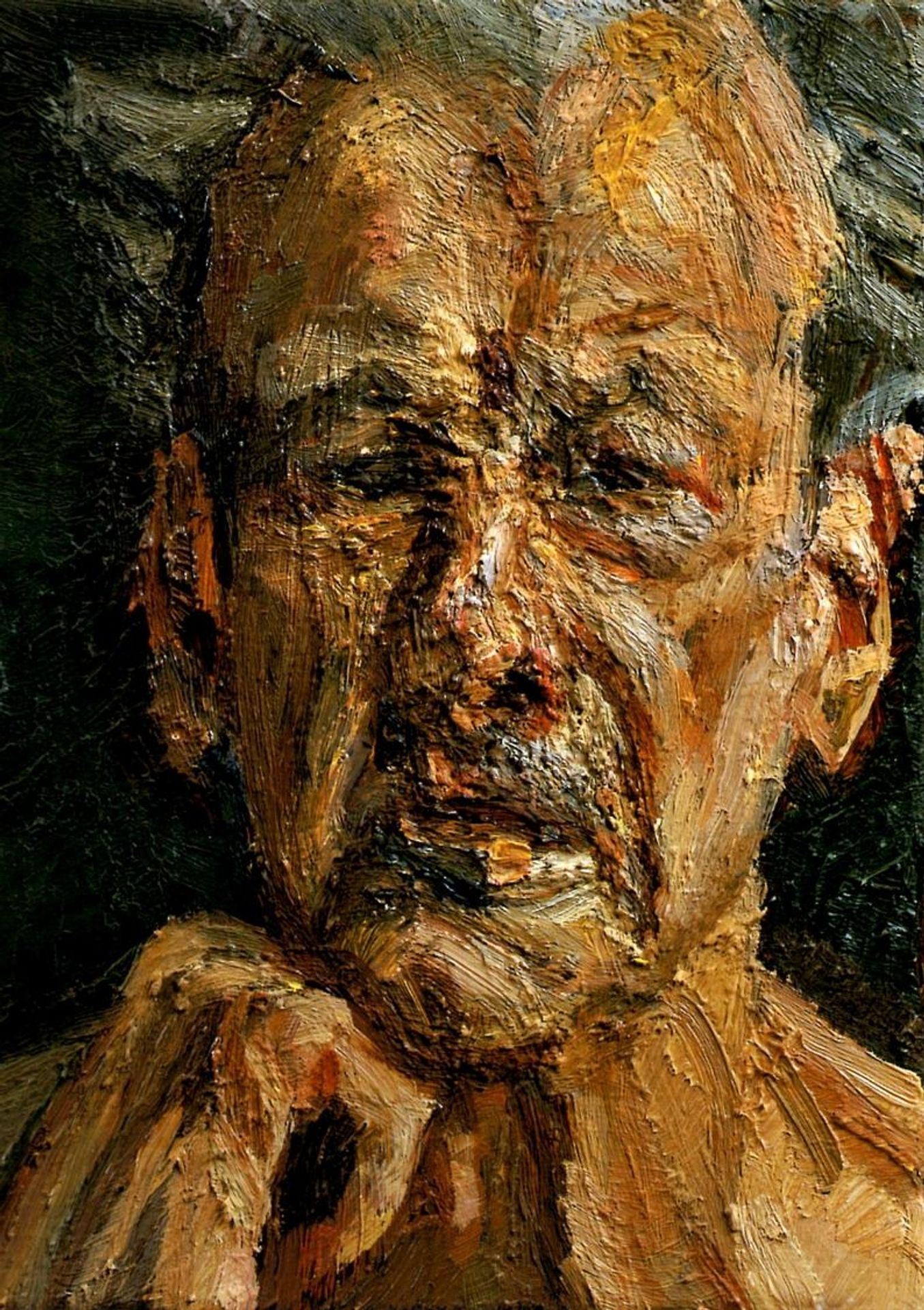 Self-Portrait, Reflection by Lucian Freud