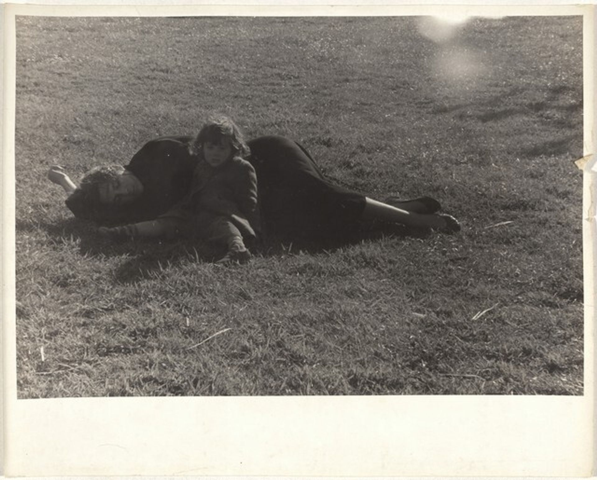 Mary and Andrea--Westlake, California by Robert Frank
