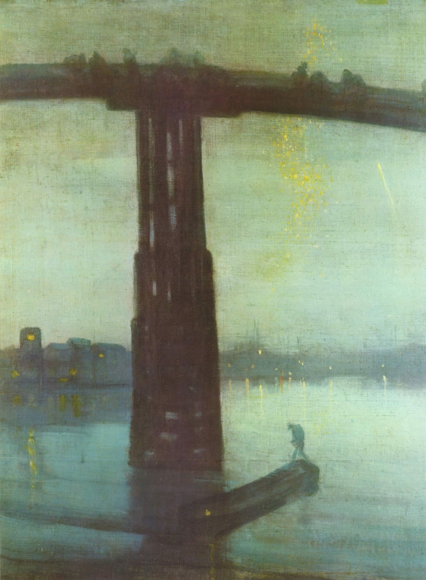 Nocturne: Blue and Gold – Old Battersea Bridge by James Abbott McNeill Whistler