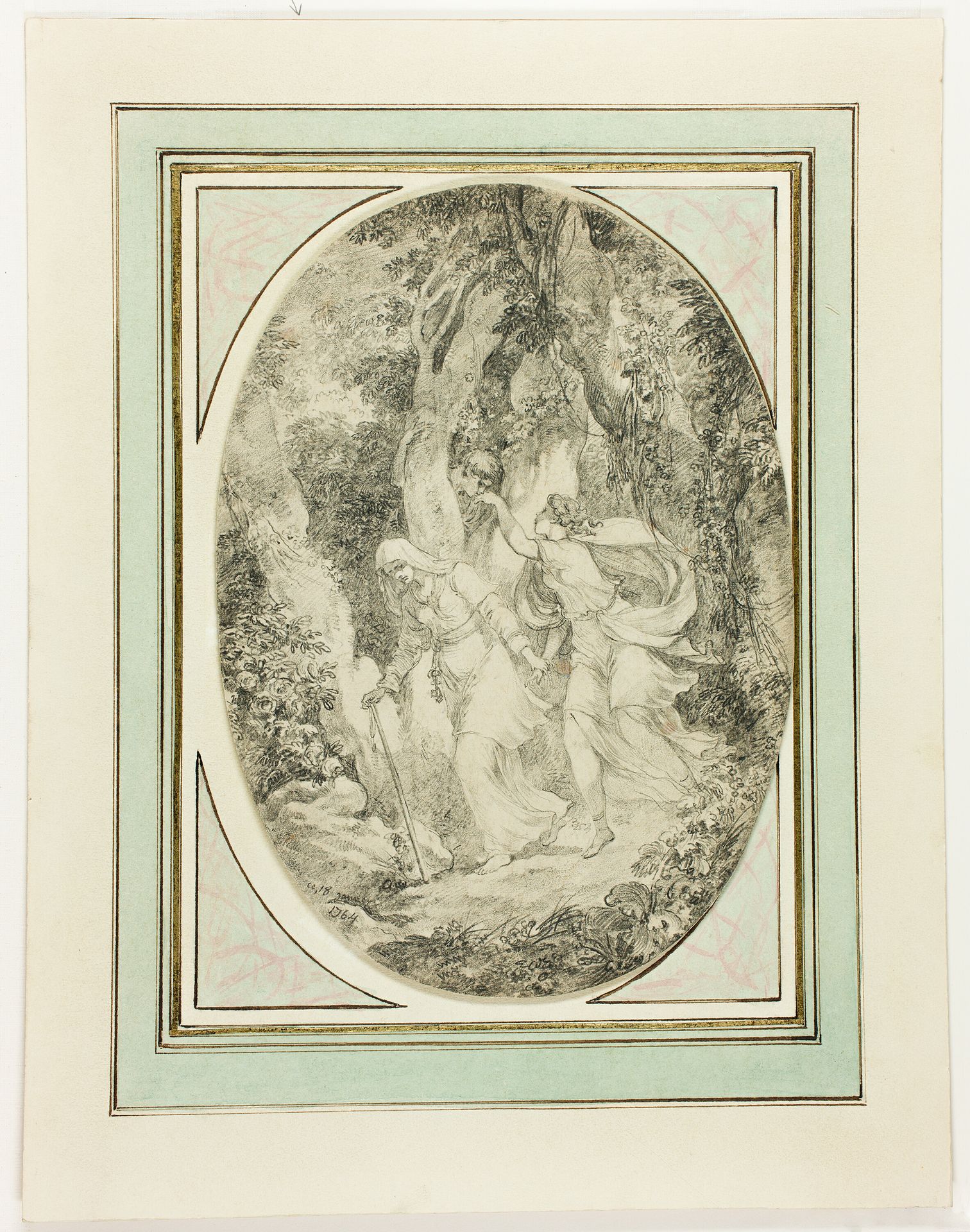 Allegory-Ingenius Love by Jean-Honoré Fragonard