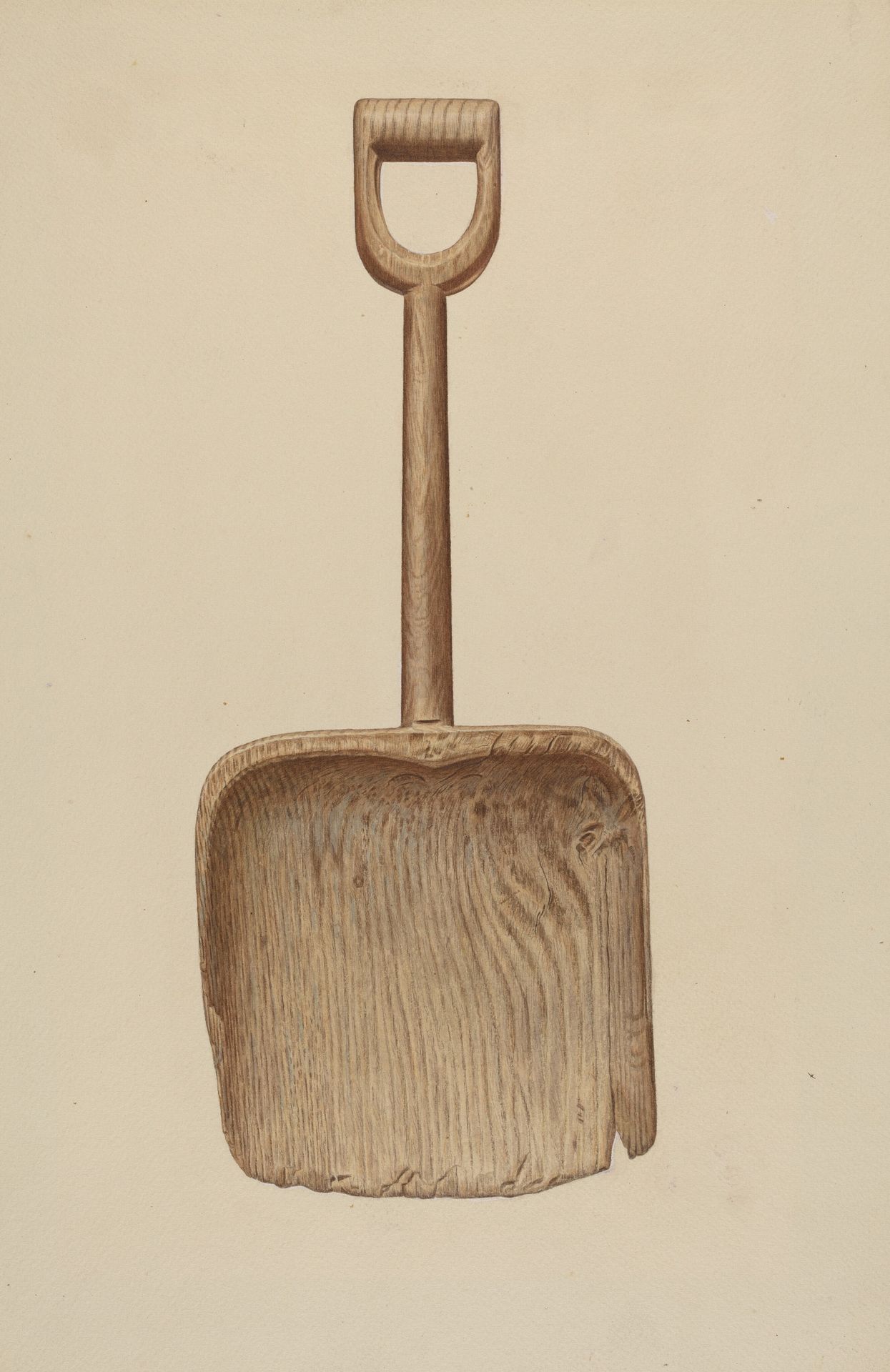 Wooden Shovel by Albert Ryder