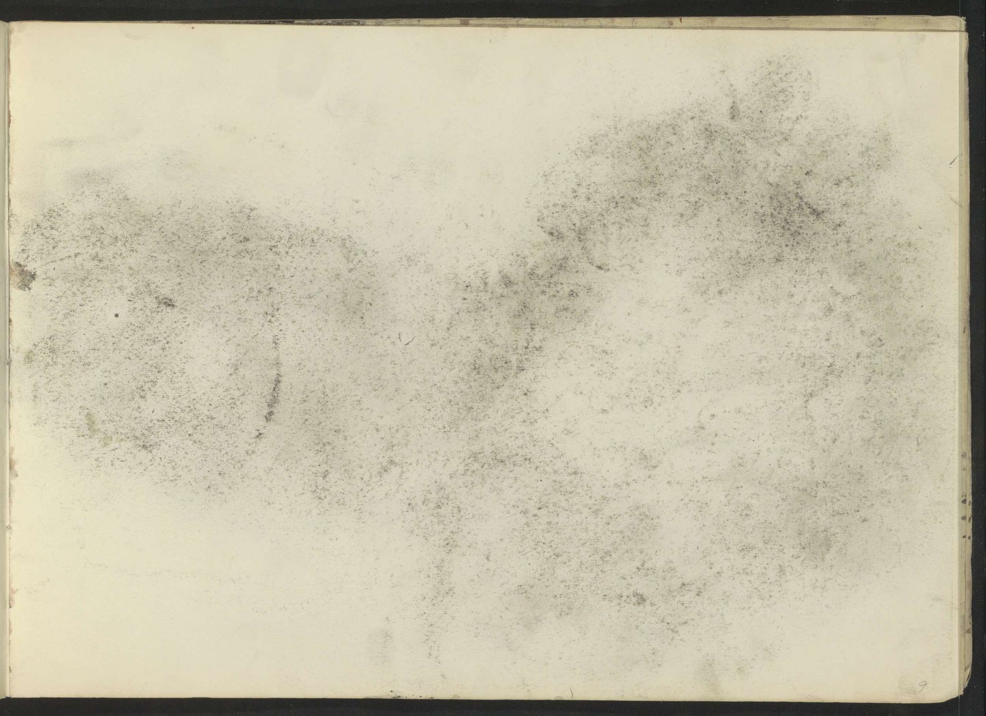 Abklatsch van de krijttekening op blad 8 verso by Isaac Israels