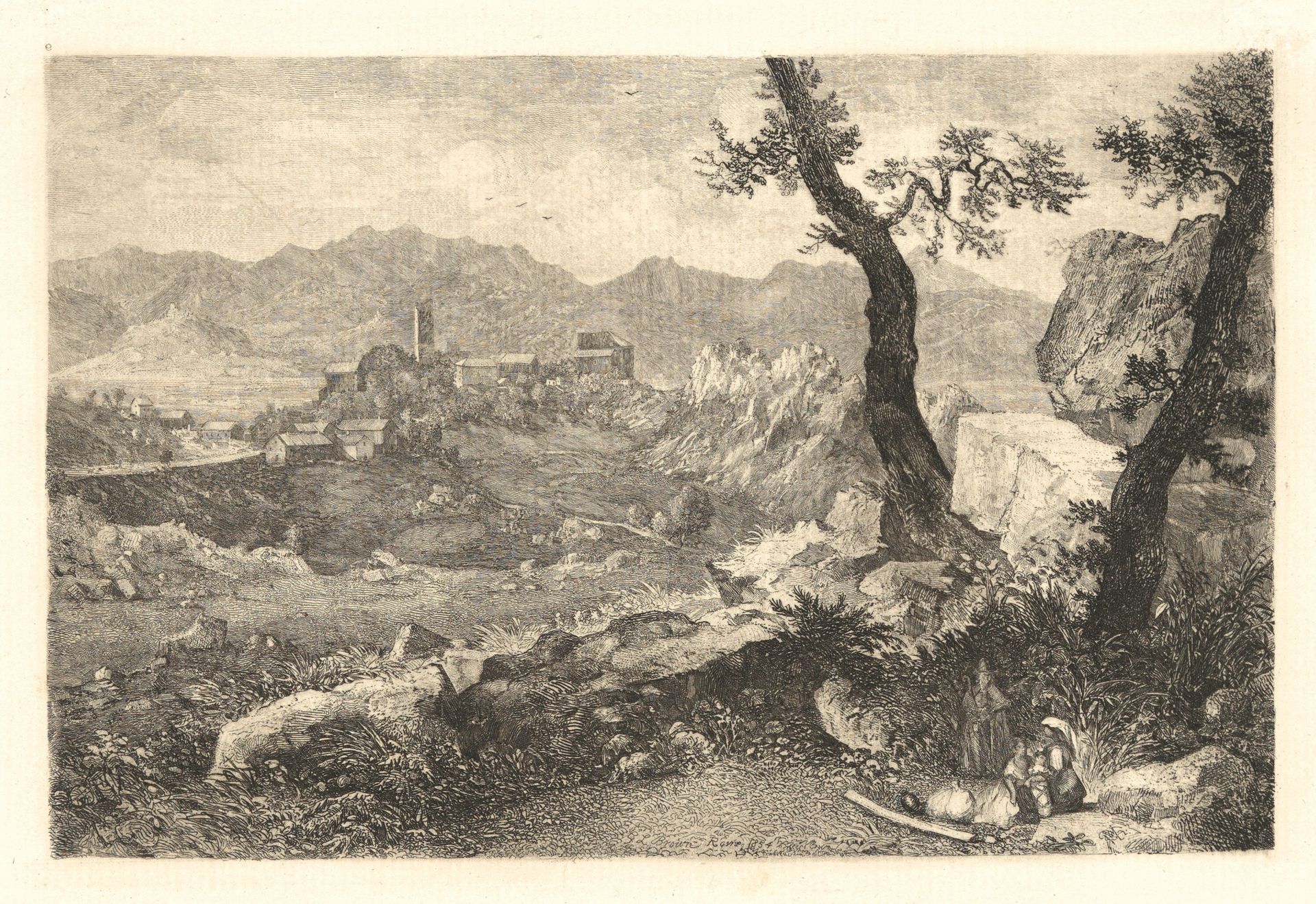 A View near Rome by George Loring Brown