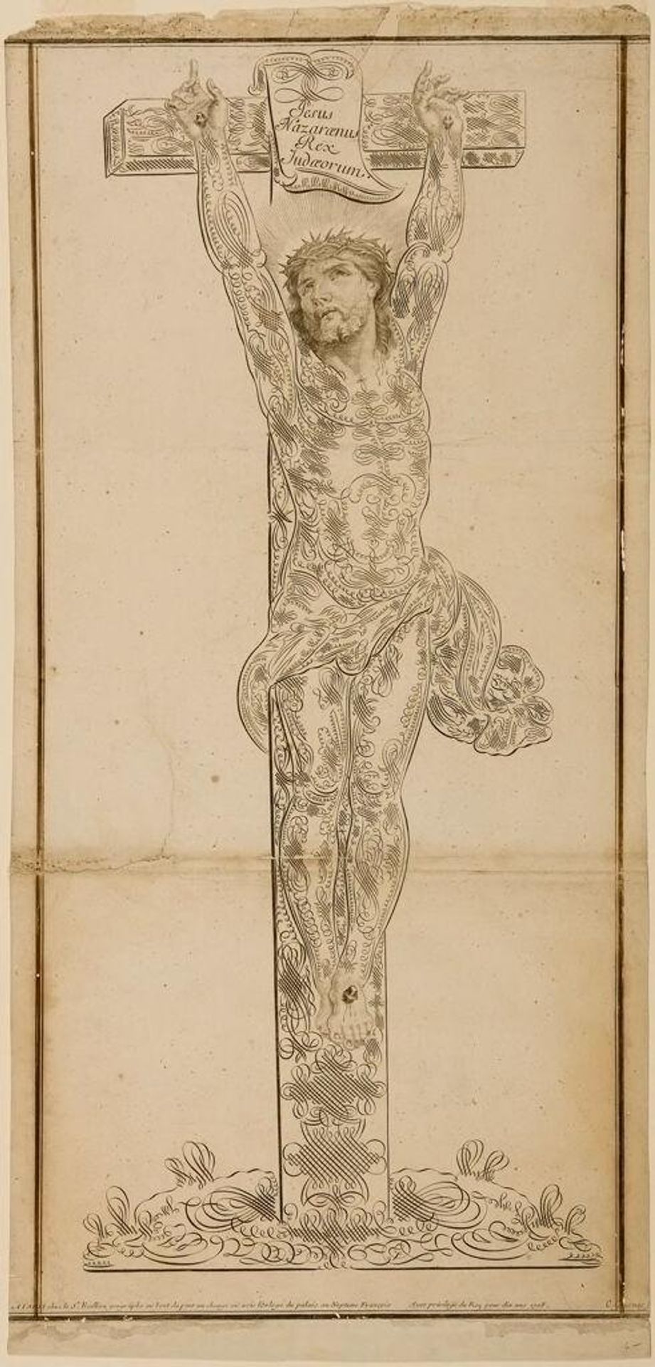 Christ Crucified by C. Gournay