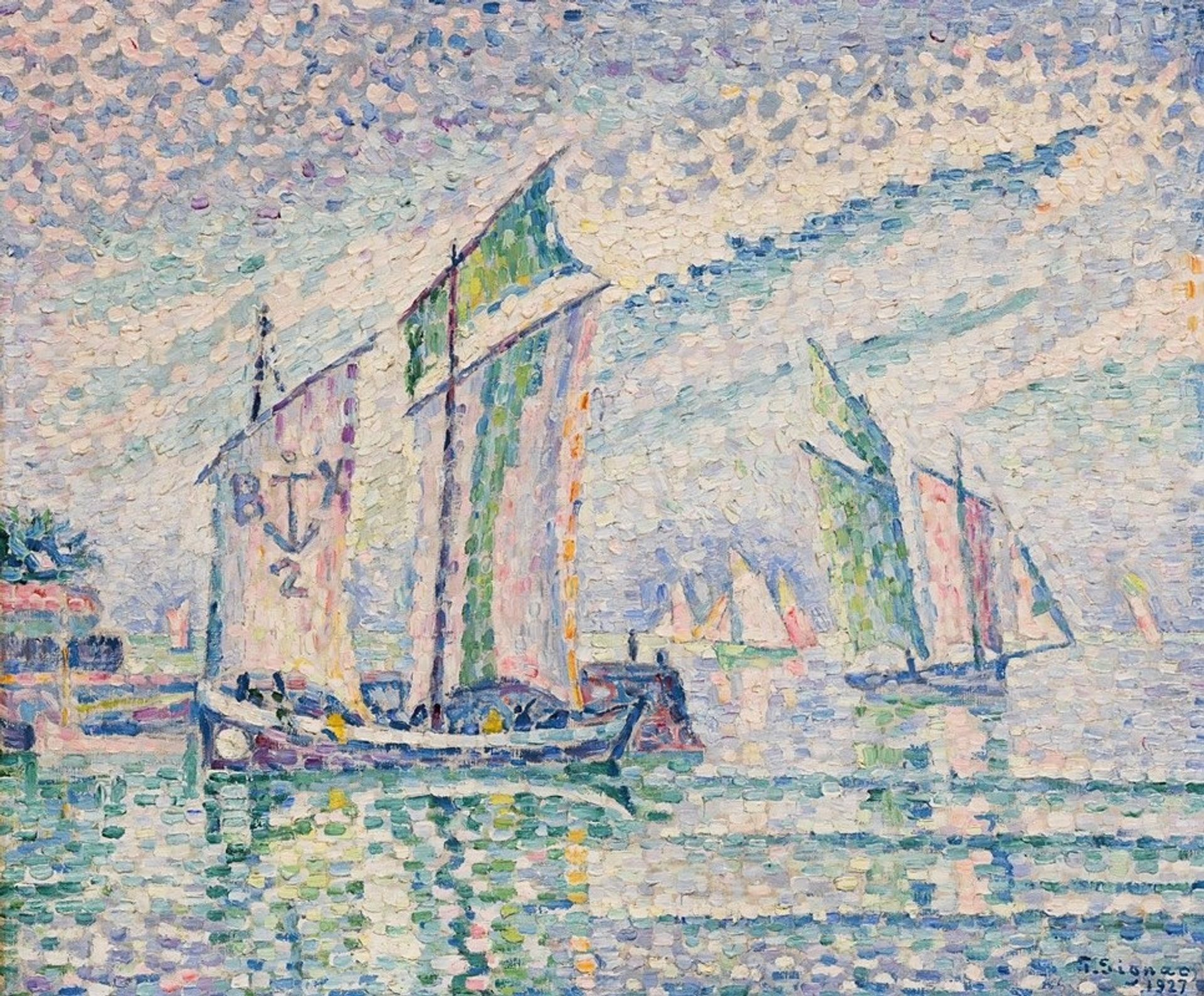 Le Chenal de la Rochelle by Paul Signac
