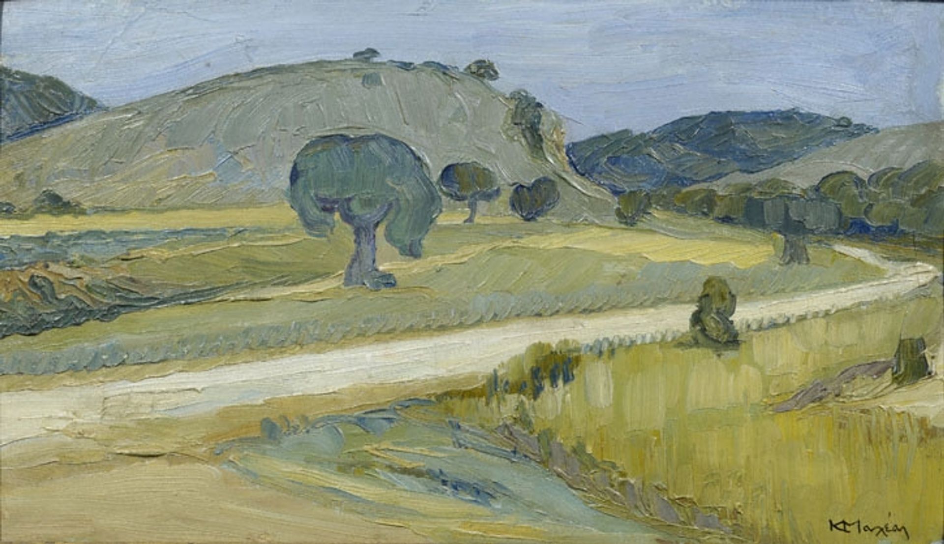 Attica Landscape by Konstantinos Maleas
