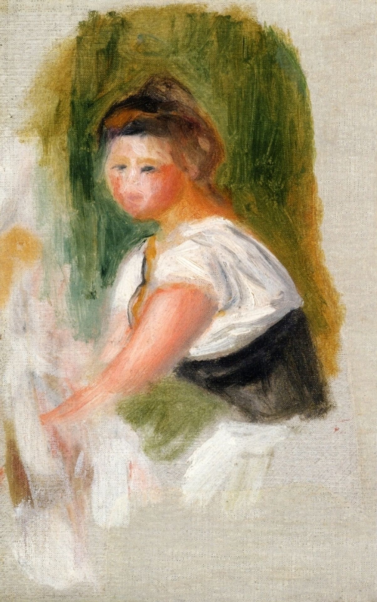 Young Woman by Pierre-Auguste Renoir
