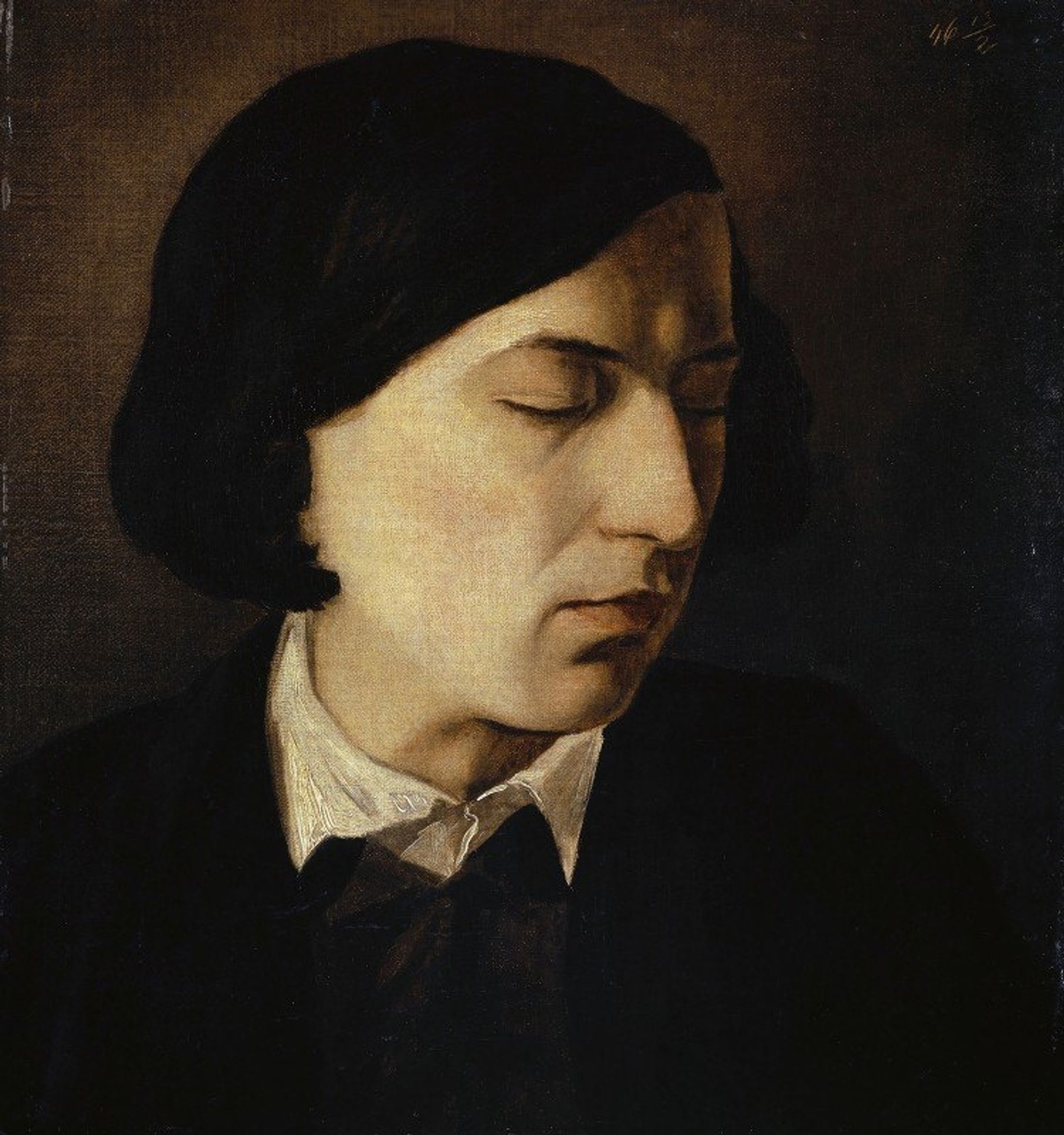 Portrait Of Alexander Michelis by Arnold Böcklin