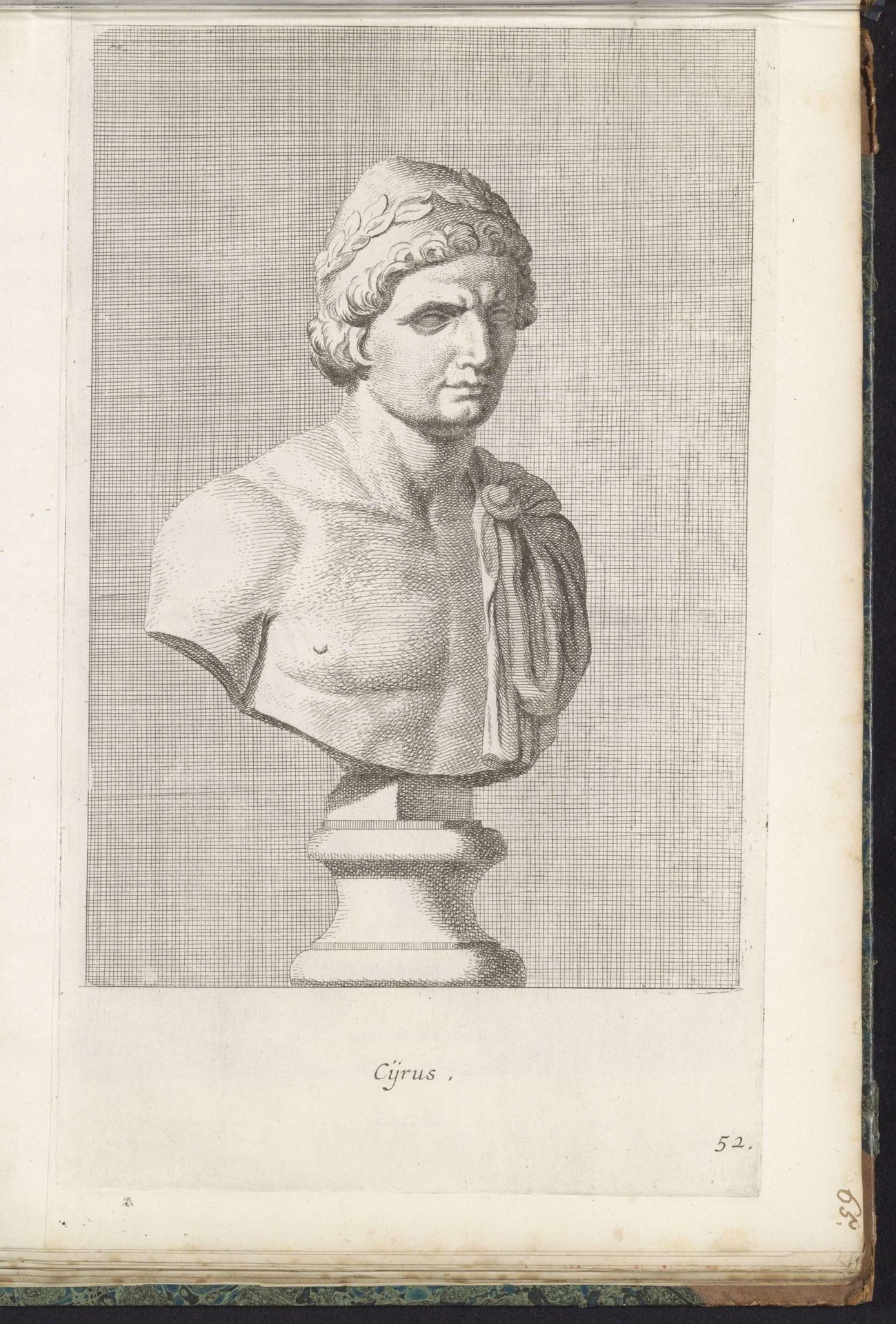 Buste van Cyrus by Hubert Quellinus
