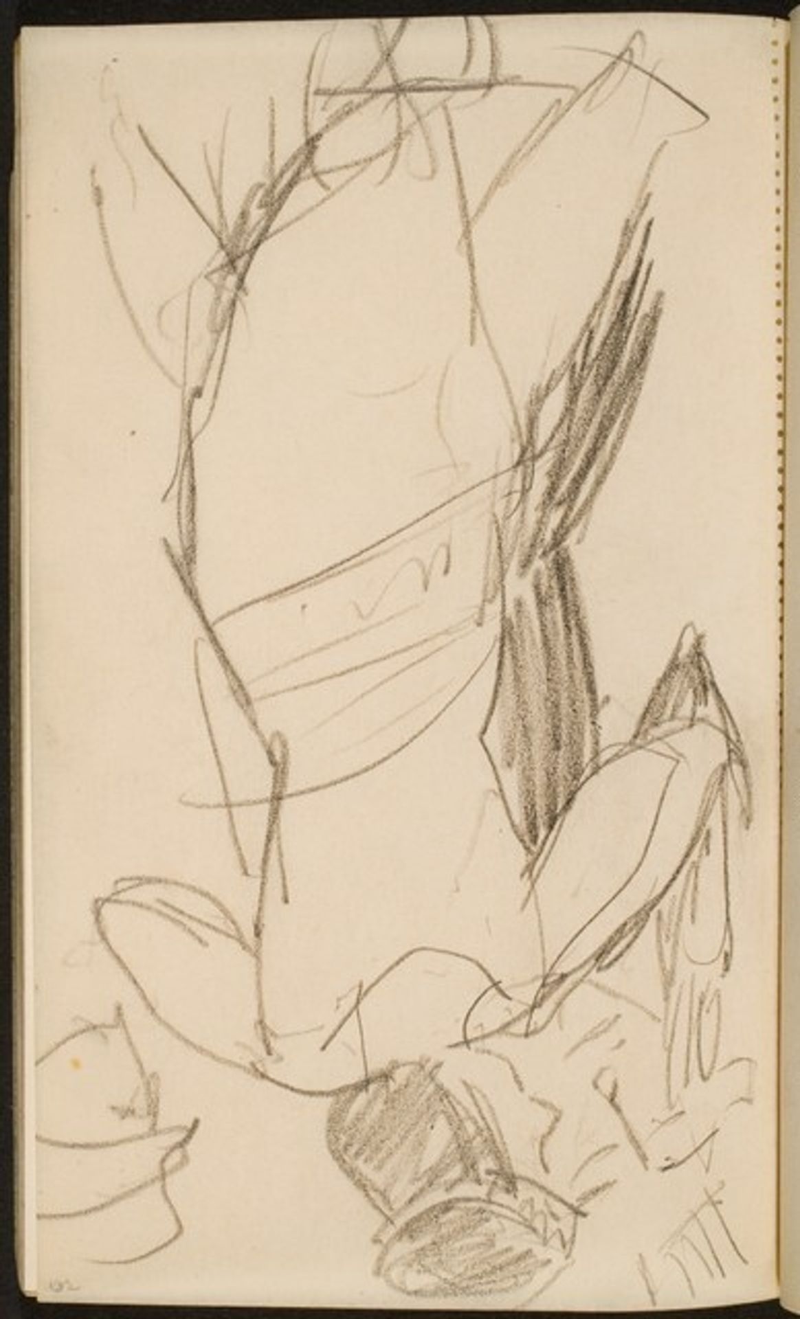 Tanzendes Paar (Dancing Couple) [p. 62] by Max Beckmann