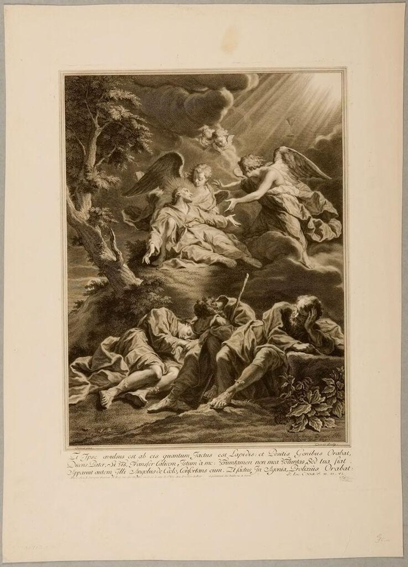 The Agony in the Garden by Pierre Drevet