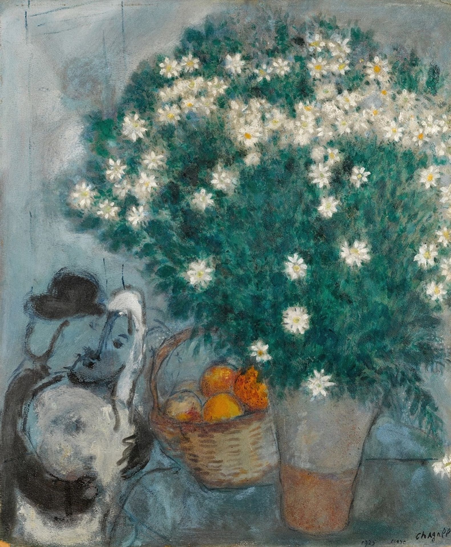 Les marguerites by Marc Chagall
