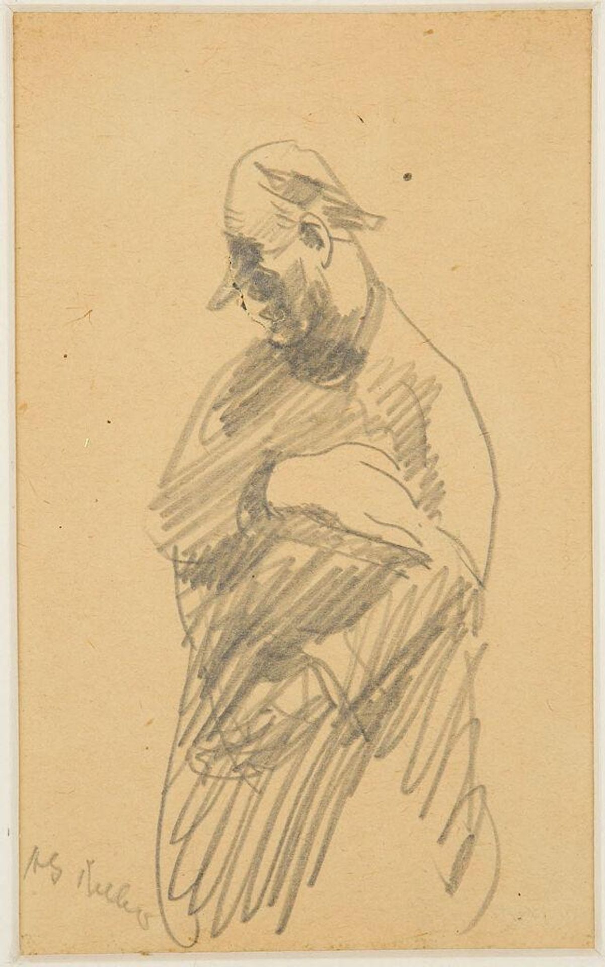 Caricature of a Man by George Henry