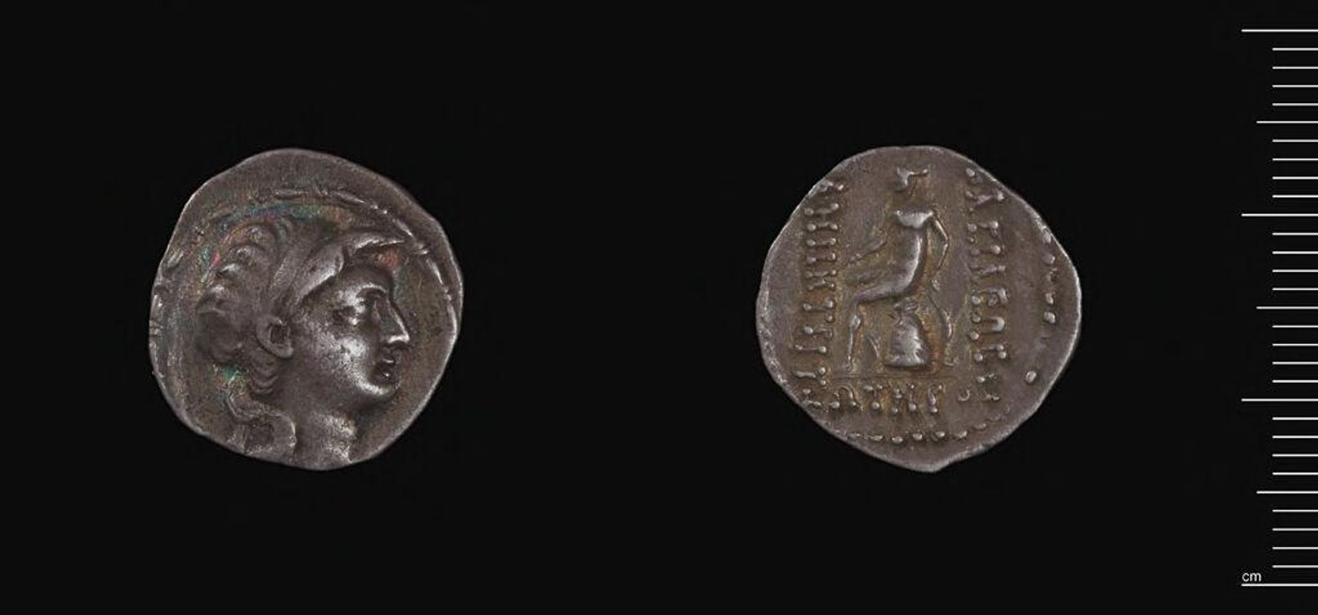 Drachm of Demetrios I by Demetrios I of Syria