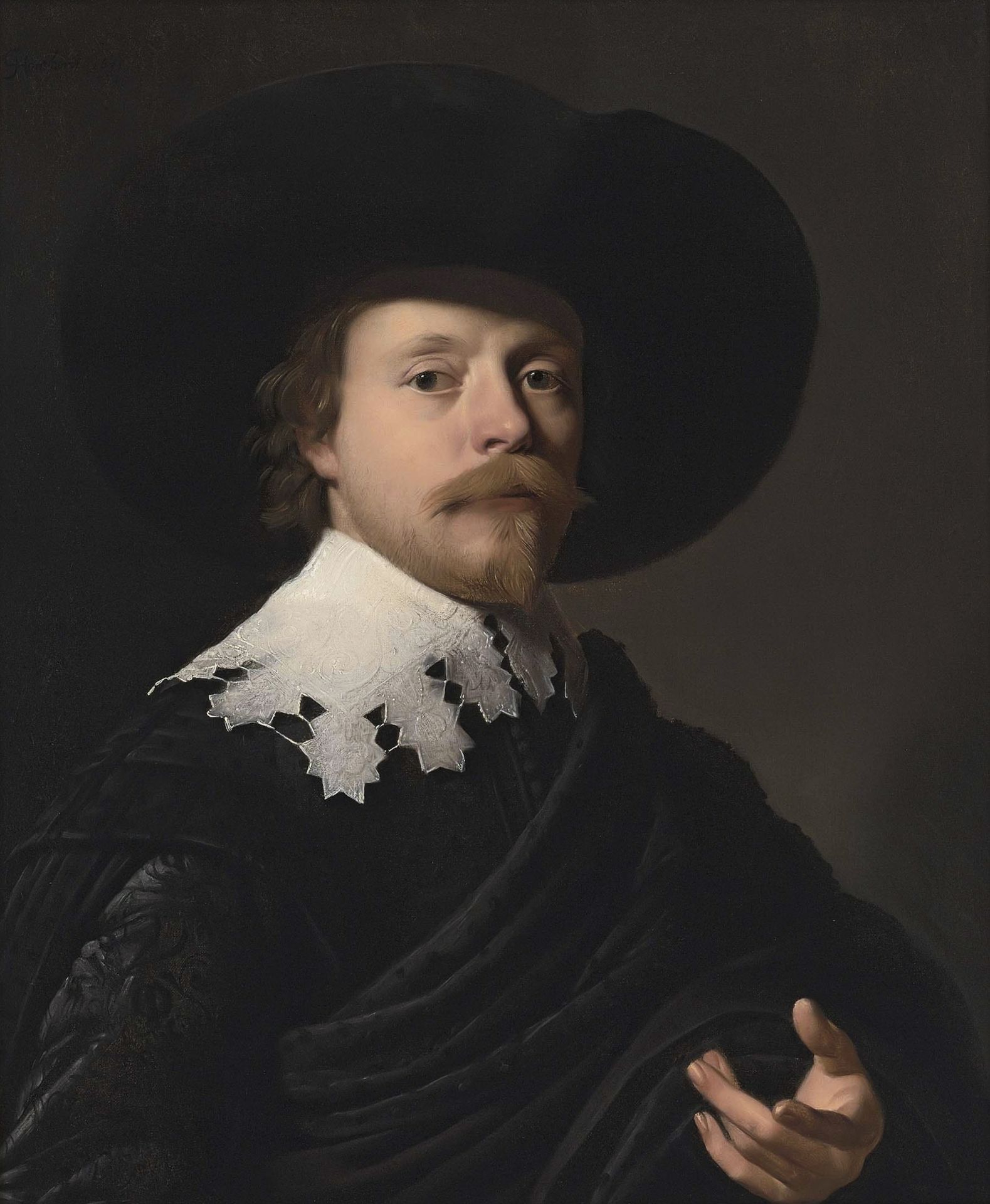 Portrait of a Gentleman by Gerard van Honthorst