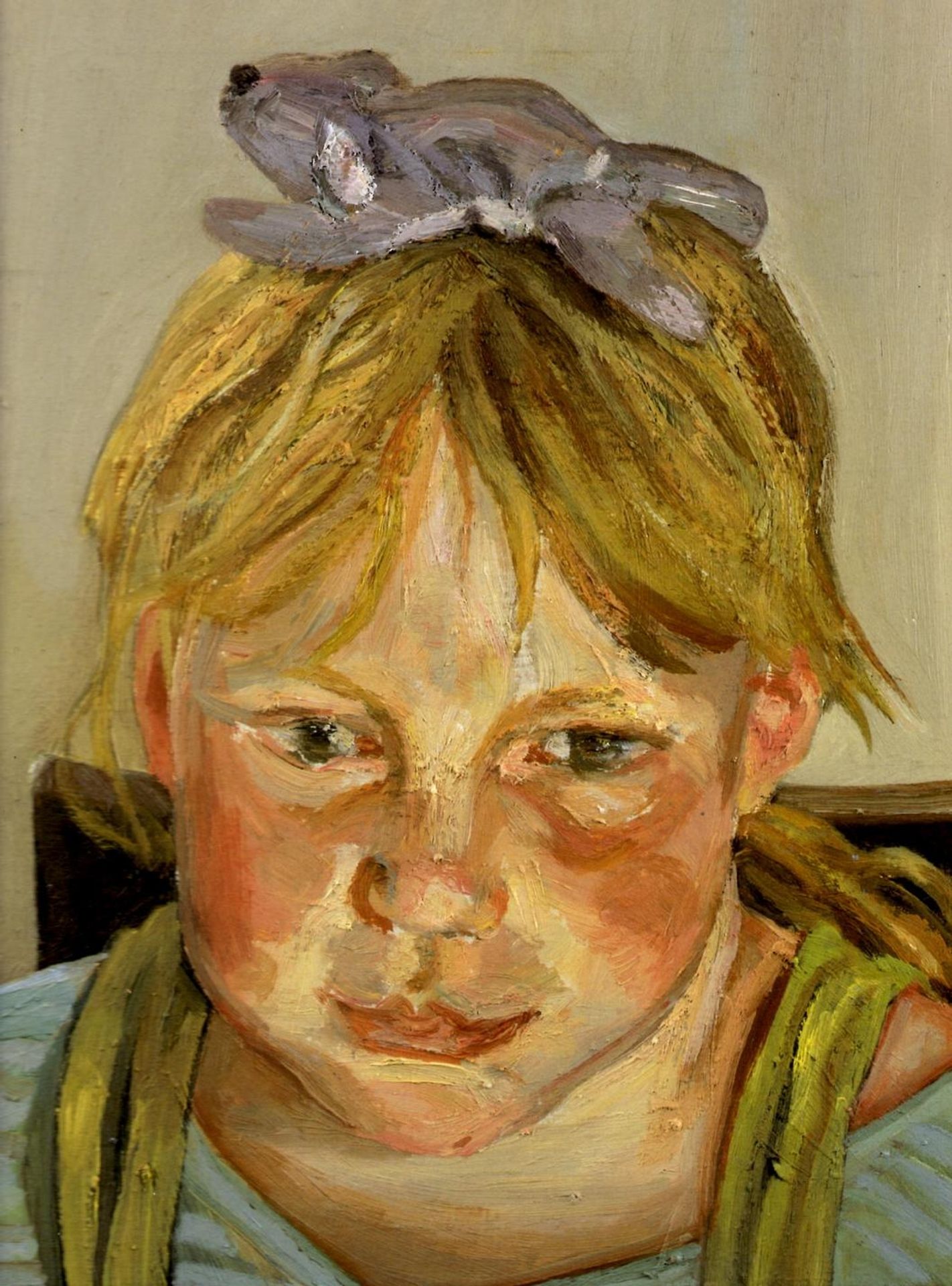 Alice and Okie by Lucian Freud