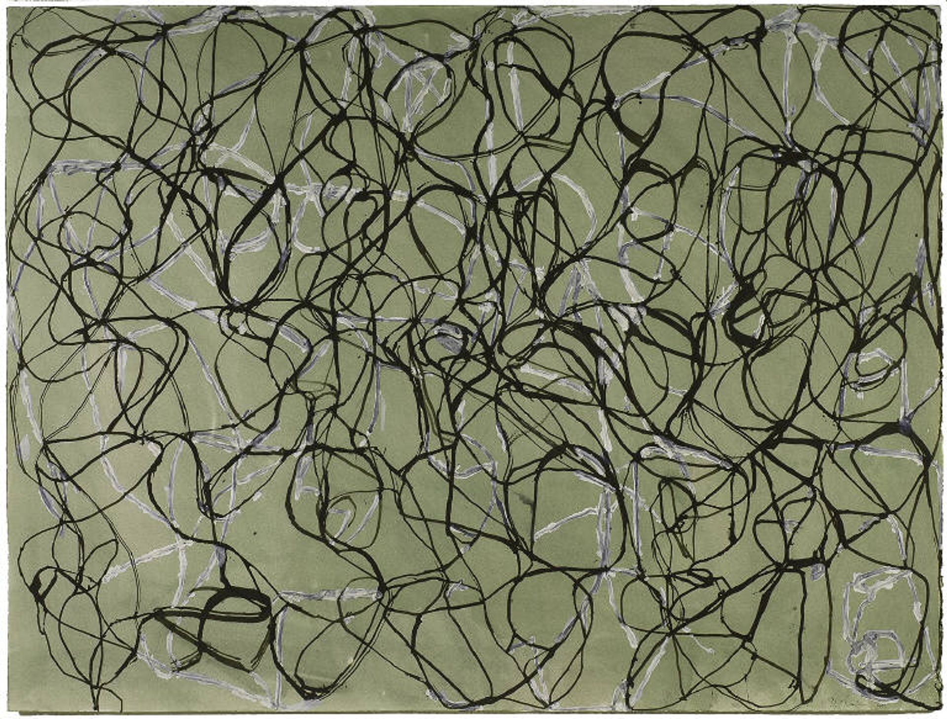 Bridge Study by Brice Marden