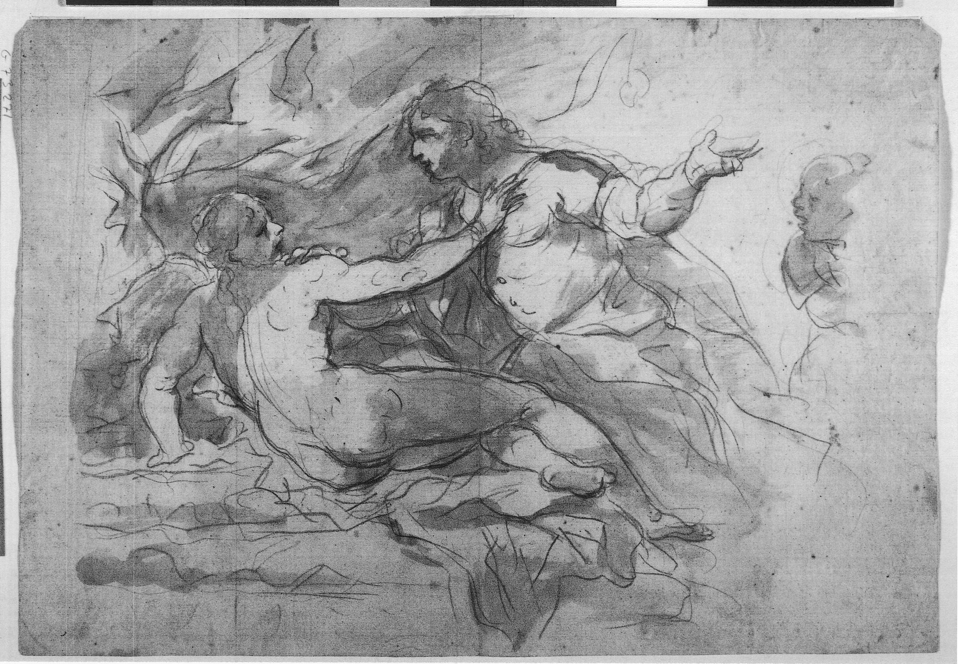 Lucretia and Tarquin by Luca Giordano