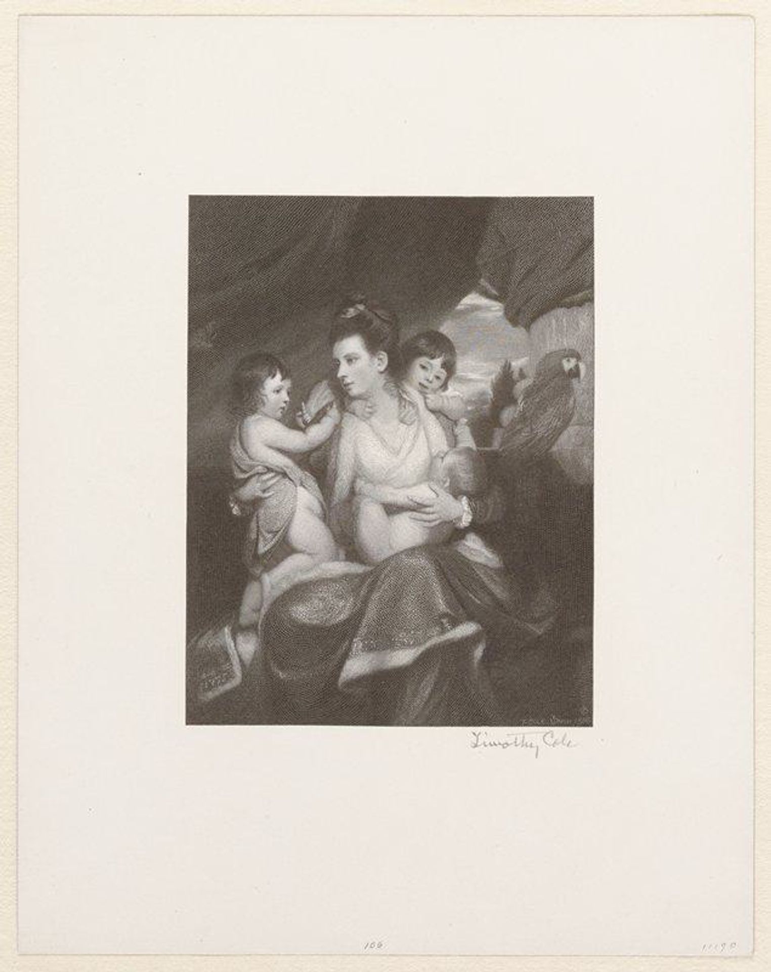 Lady Cockburn and Family by Timothy Cole