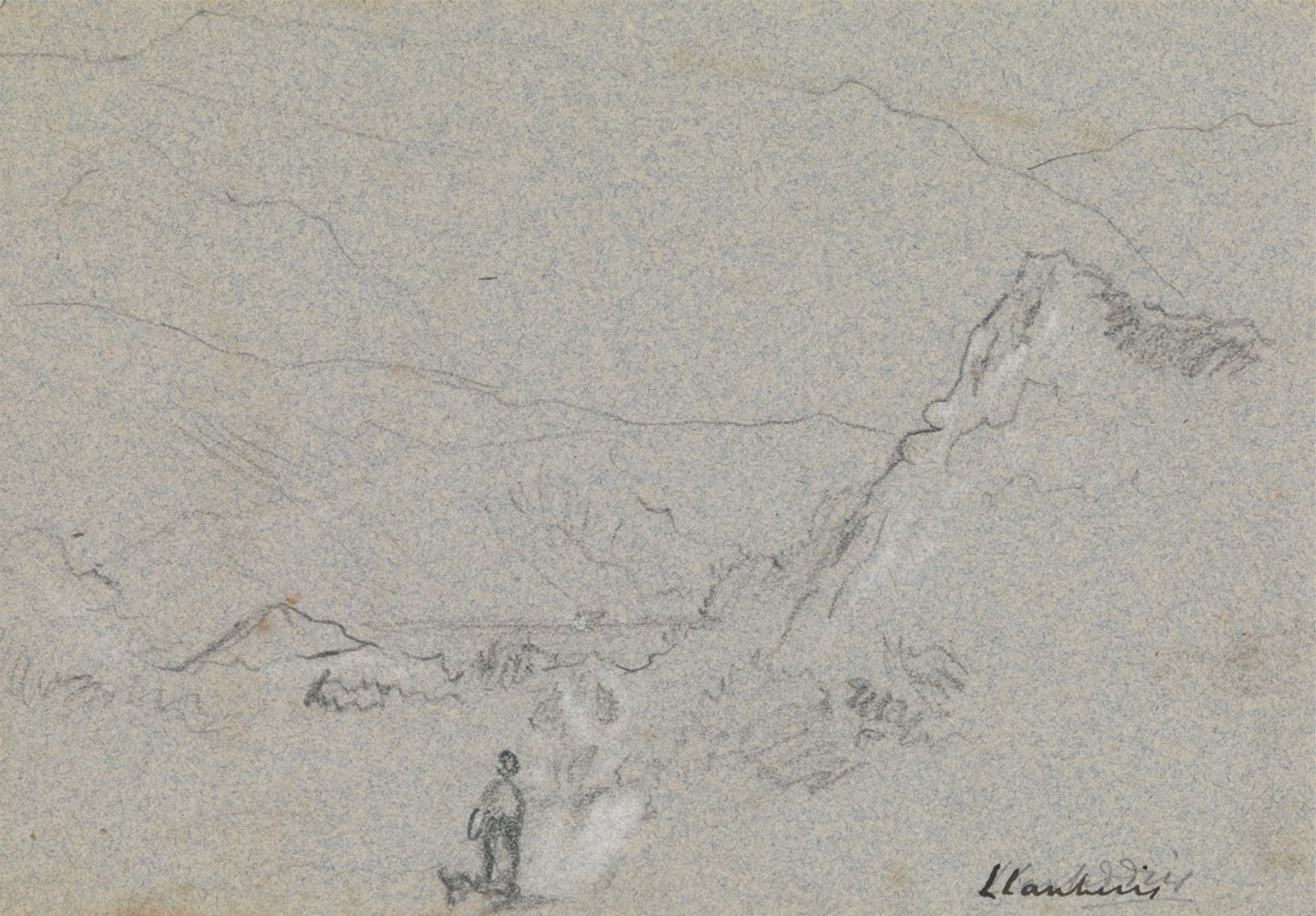 Llanberis by John Linnell