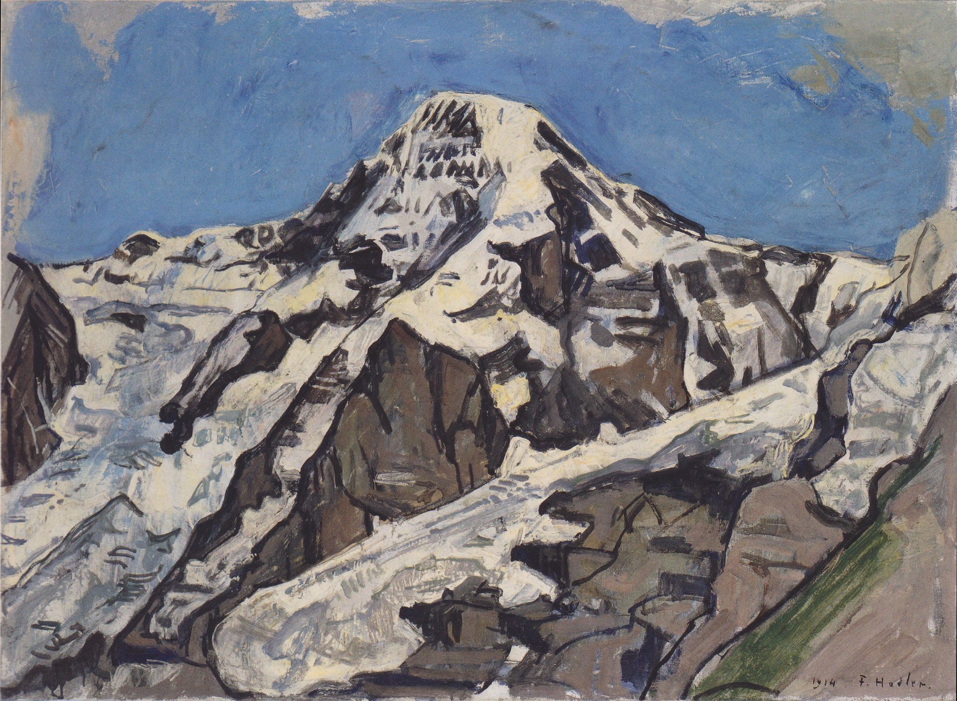 The Monk by Ferdinand Hodler