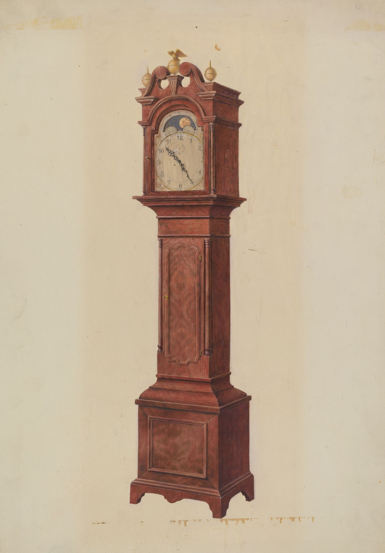 Grandfather's Clock by Ralph Morton