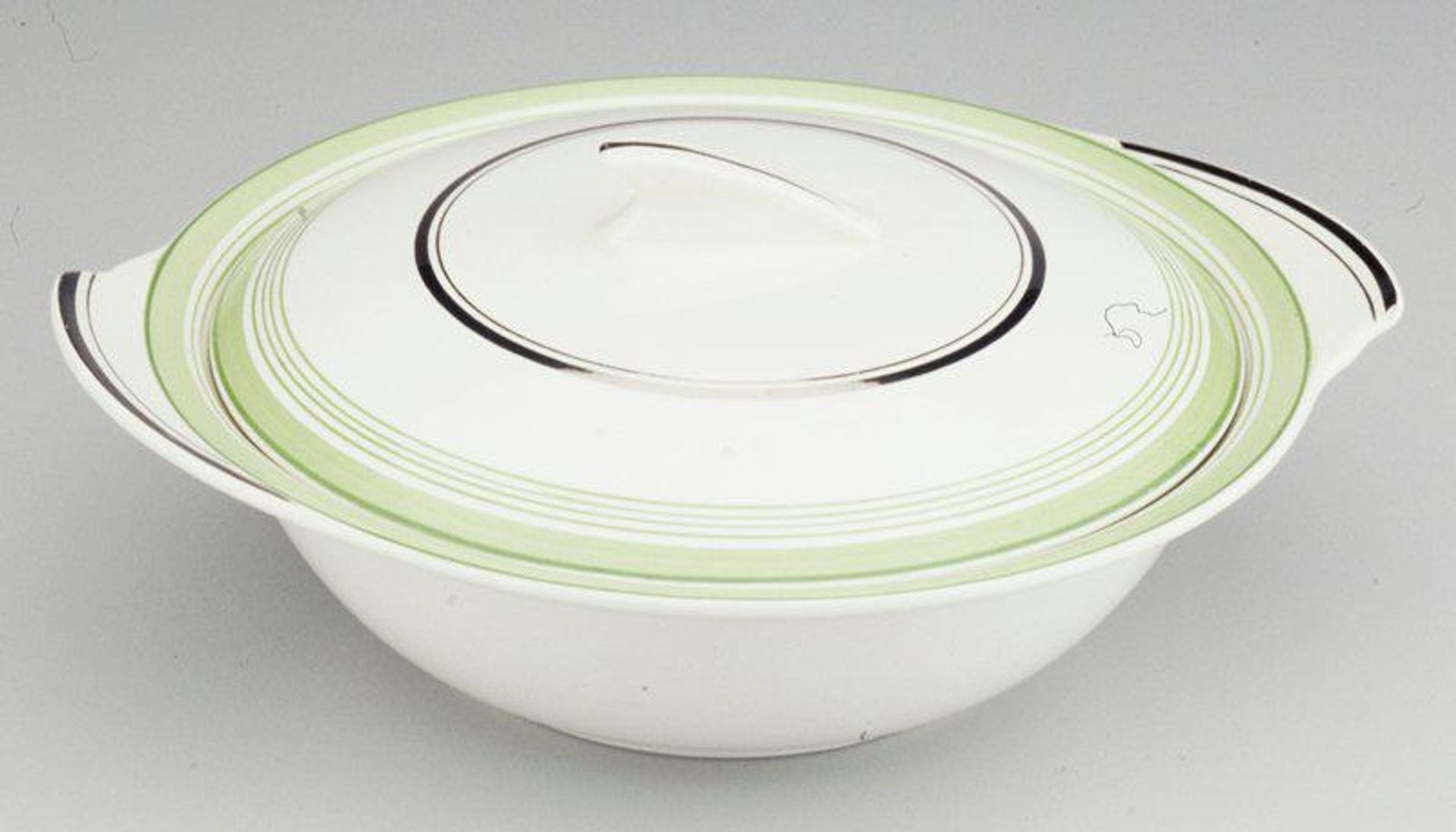 Covered Casserole by Crownford Potteries
