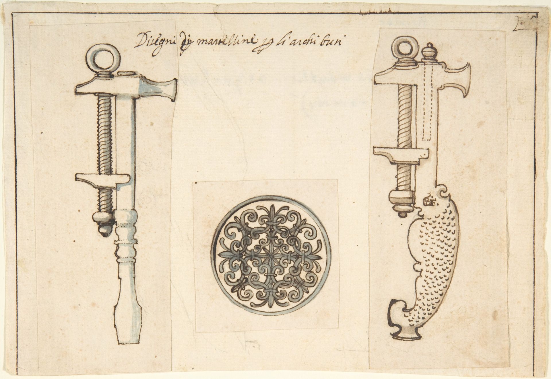 Design for Tools Relating to the Maintenance of Fire Arms by Anonymous