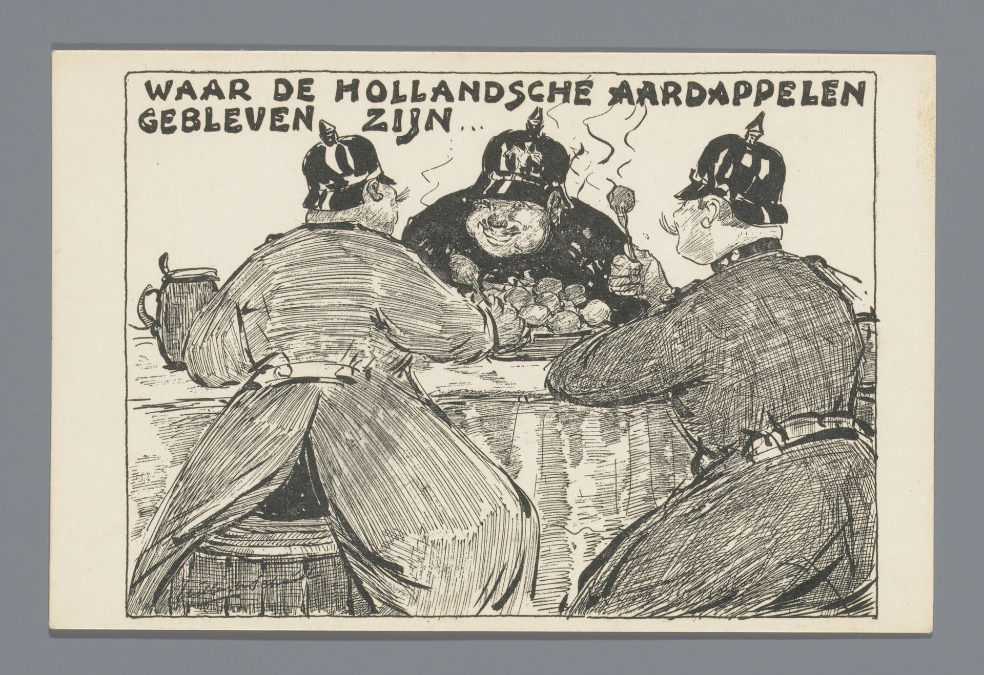 Waar de Hollandsche aardappels gebleven zijn... by Willem van Schaik