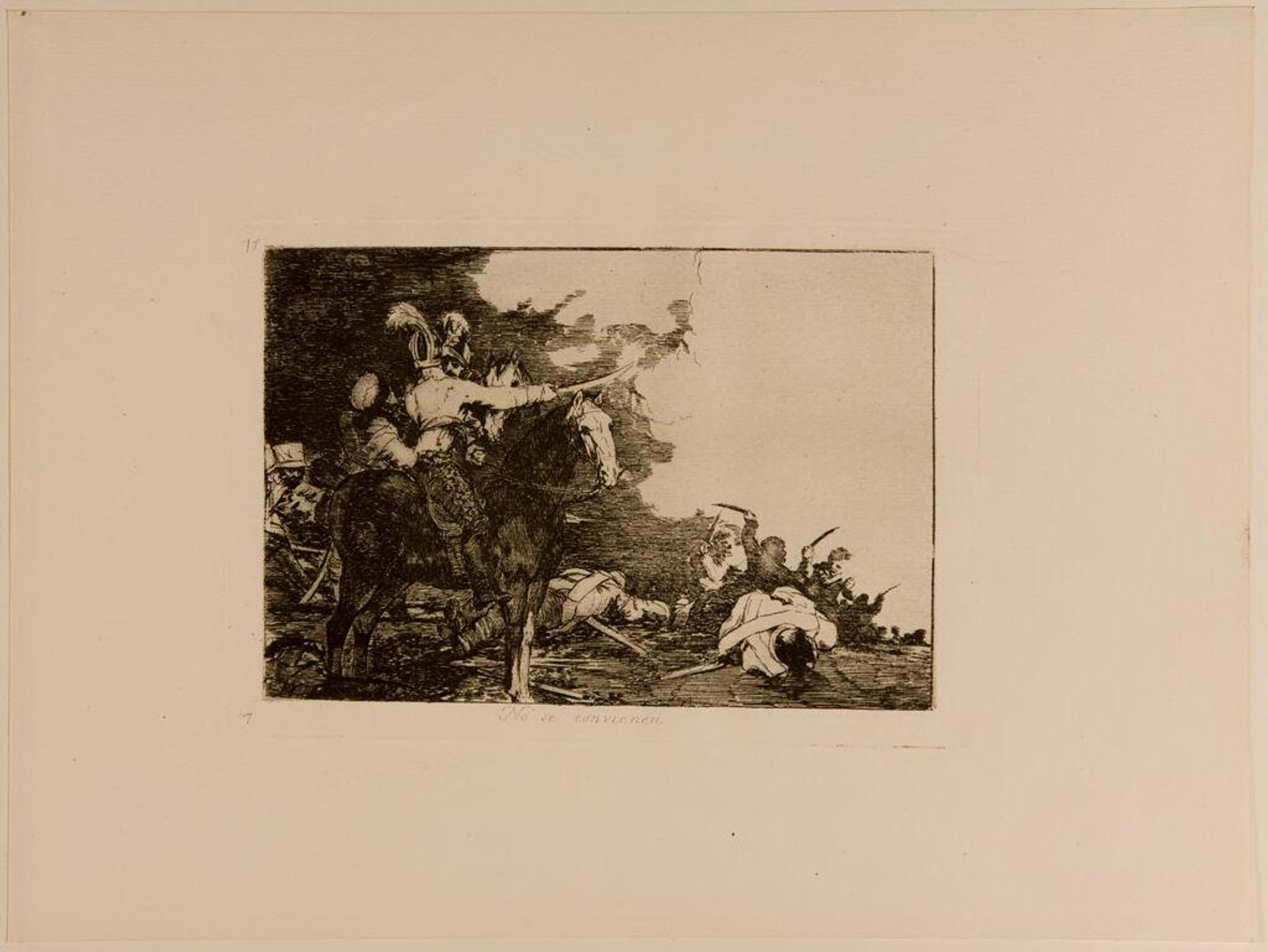 They Do Not Agree by Francisco JosÃ© de Goya y Lucientes