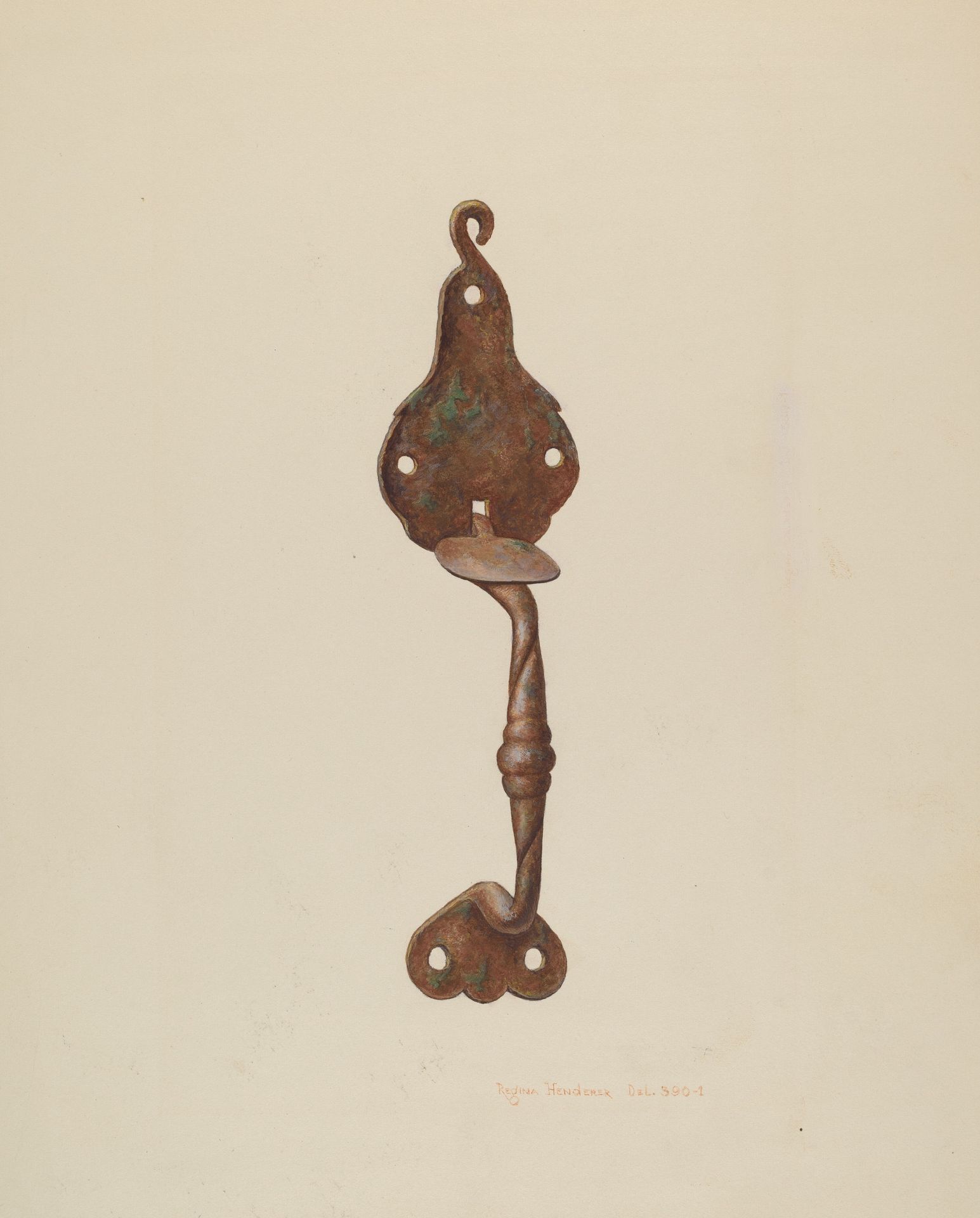 Suffolk Latch by Regina Henderer