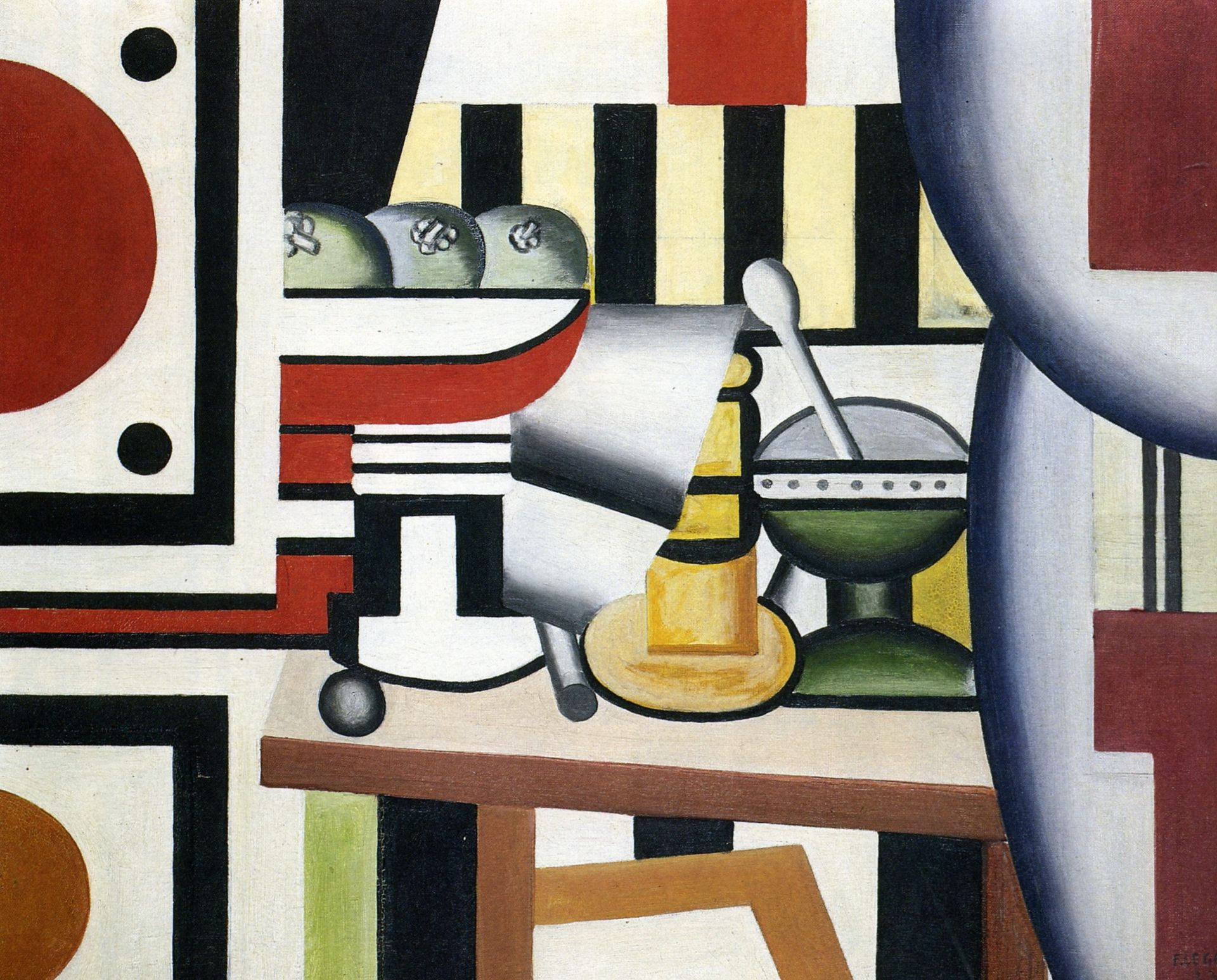 Pear Compotoir by Fernand Léger