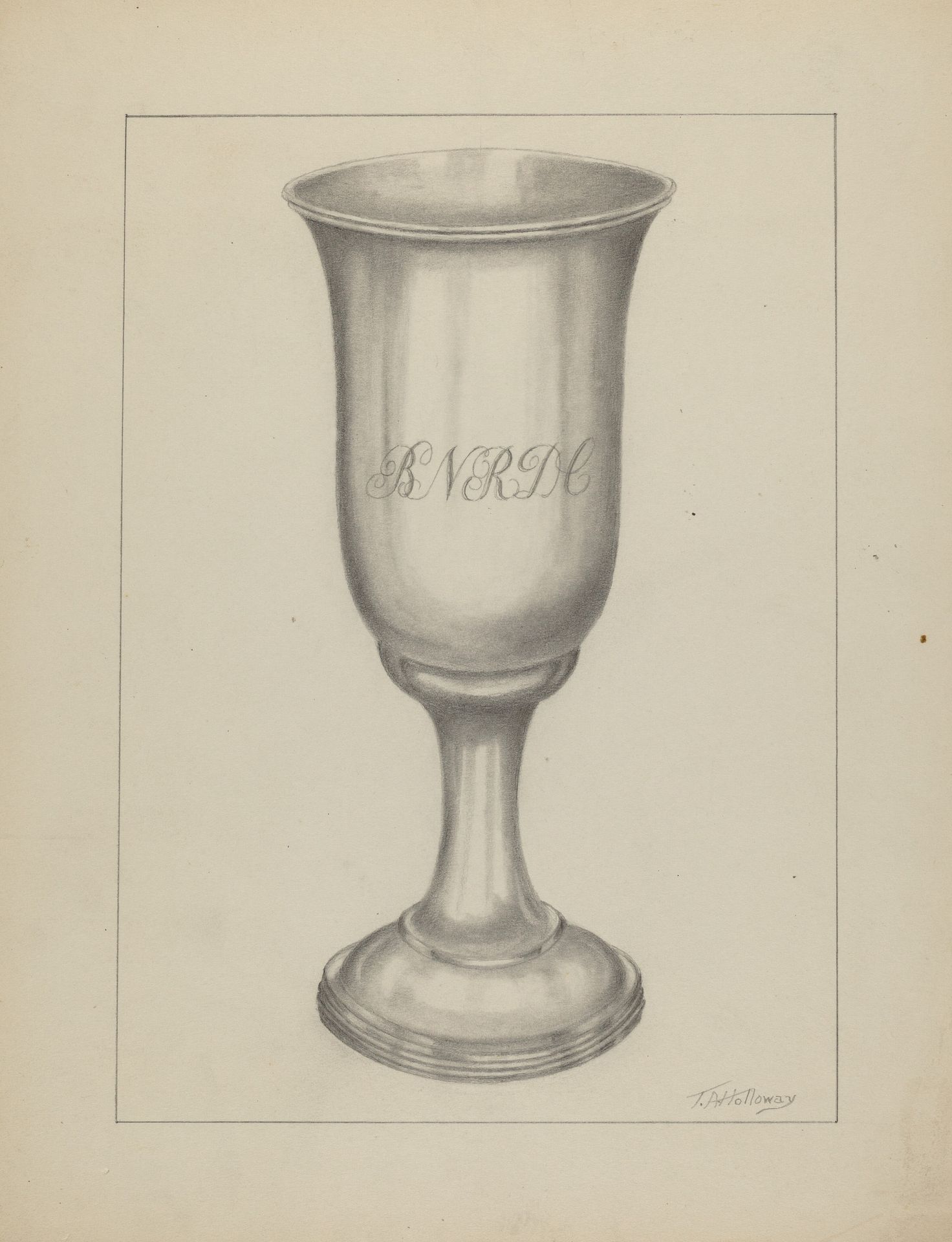 Silver Chalice by Thomas Holloway