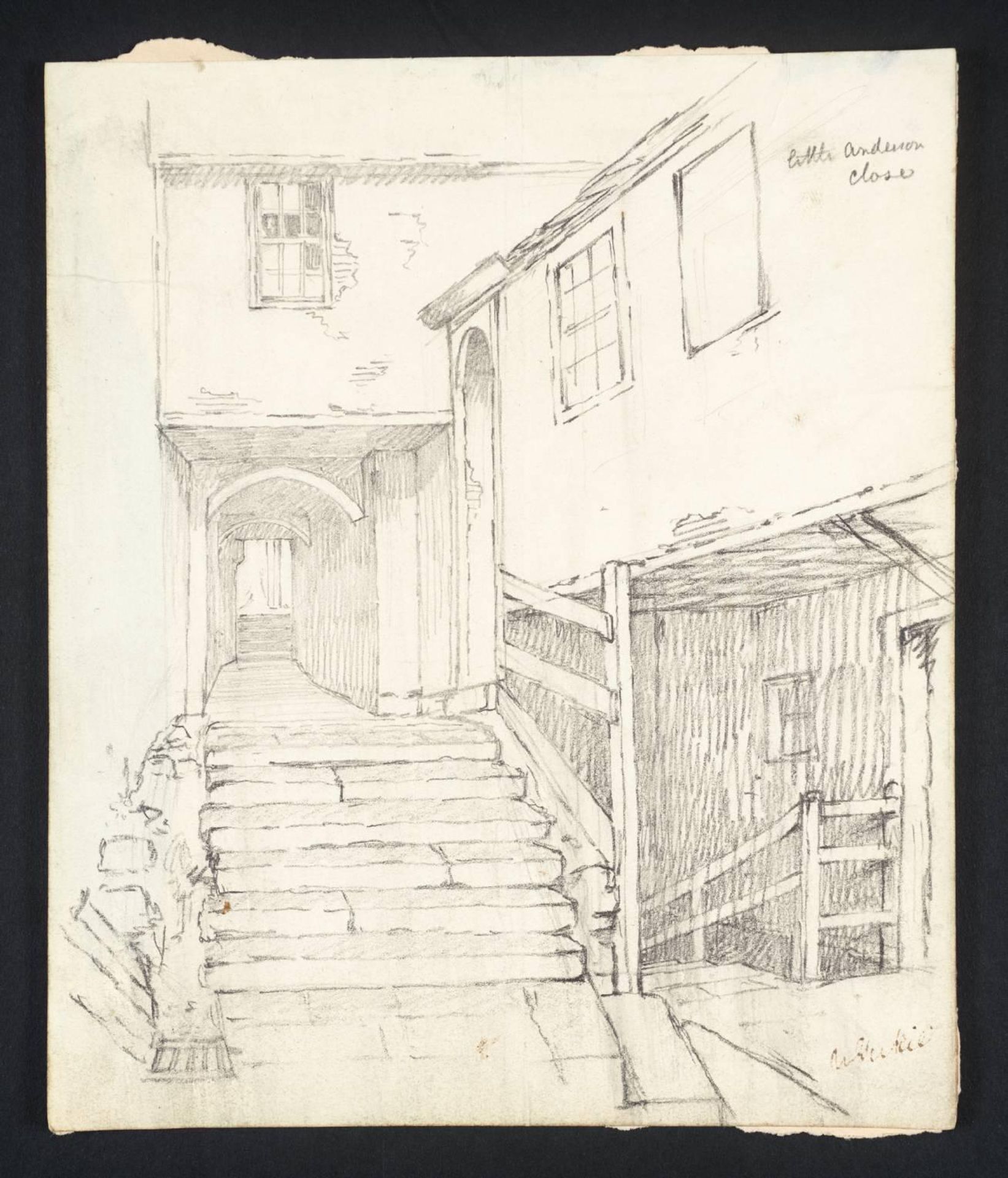 Little Anderson Close by  Walter Geikie