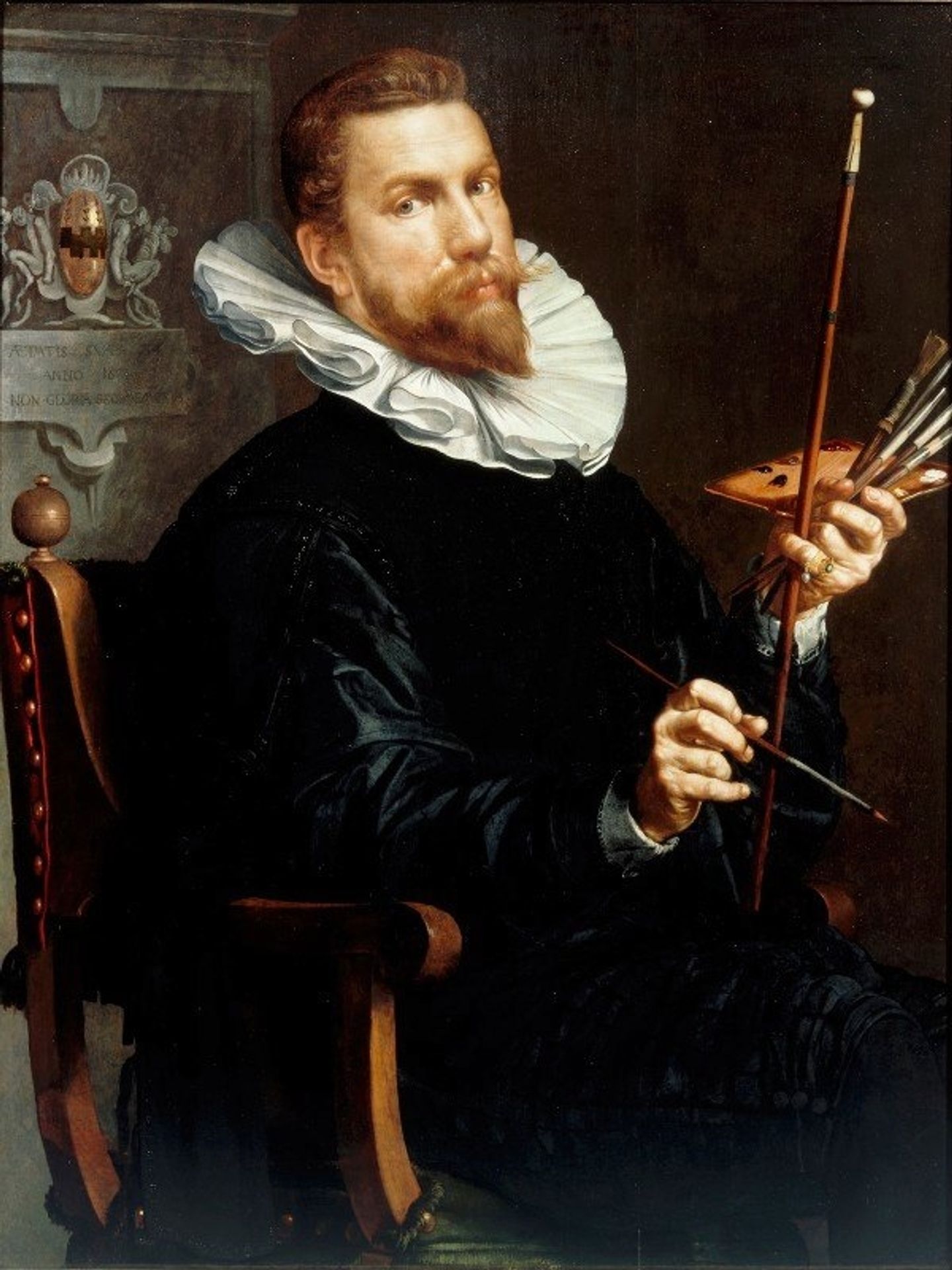 Self-Portrait by Joachim Wtewael