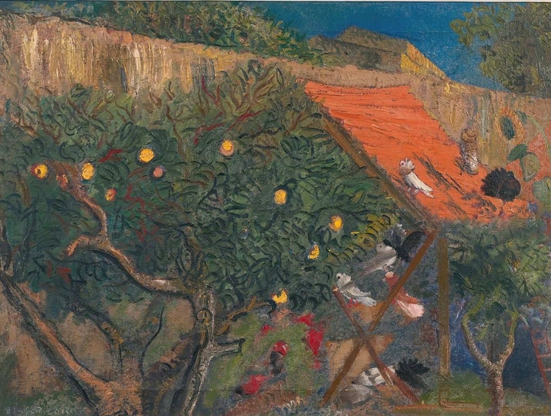 In The Garden by Boris Grigoriev