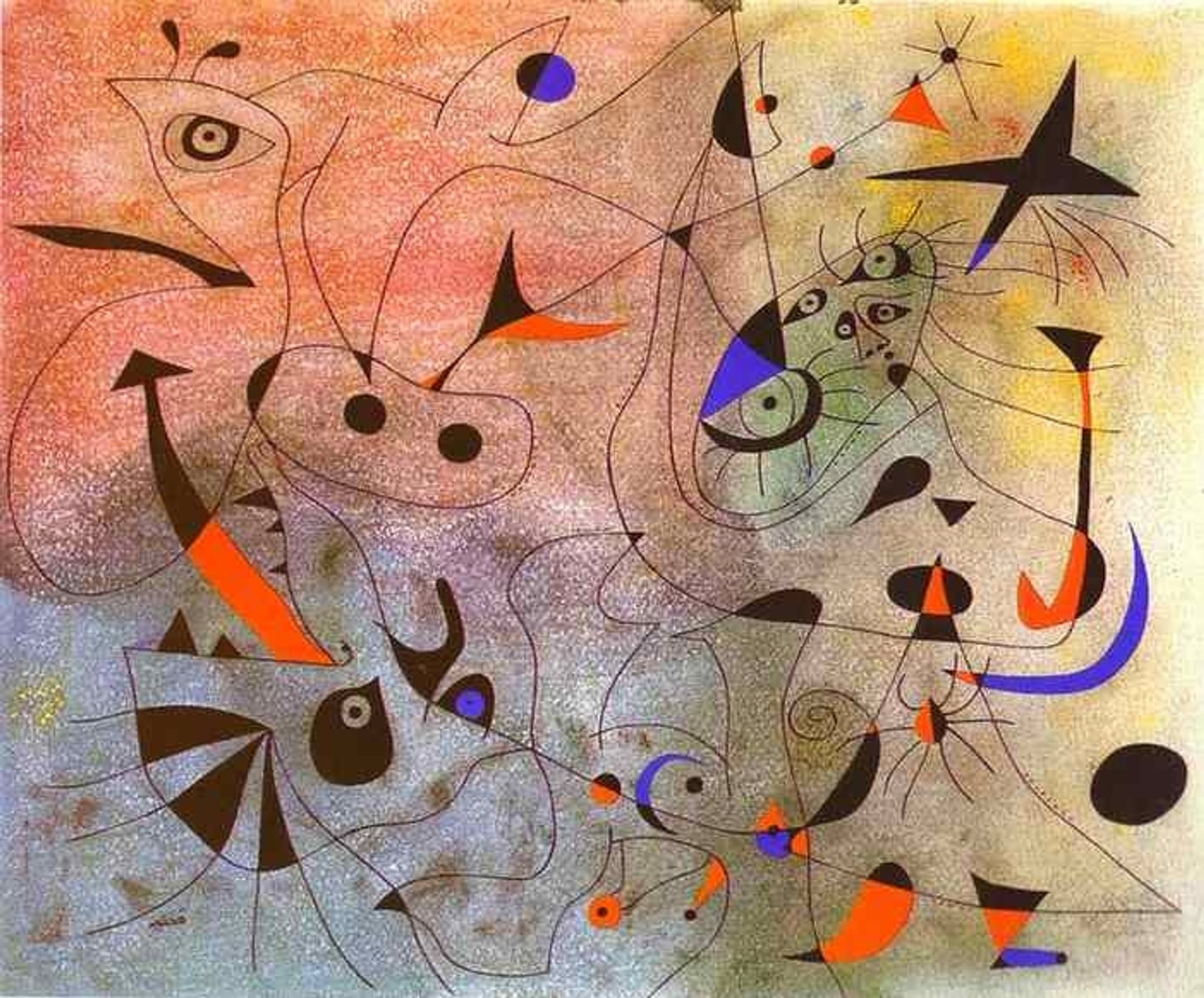 Constellation: The Morning Star by Joan Miró
