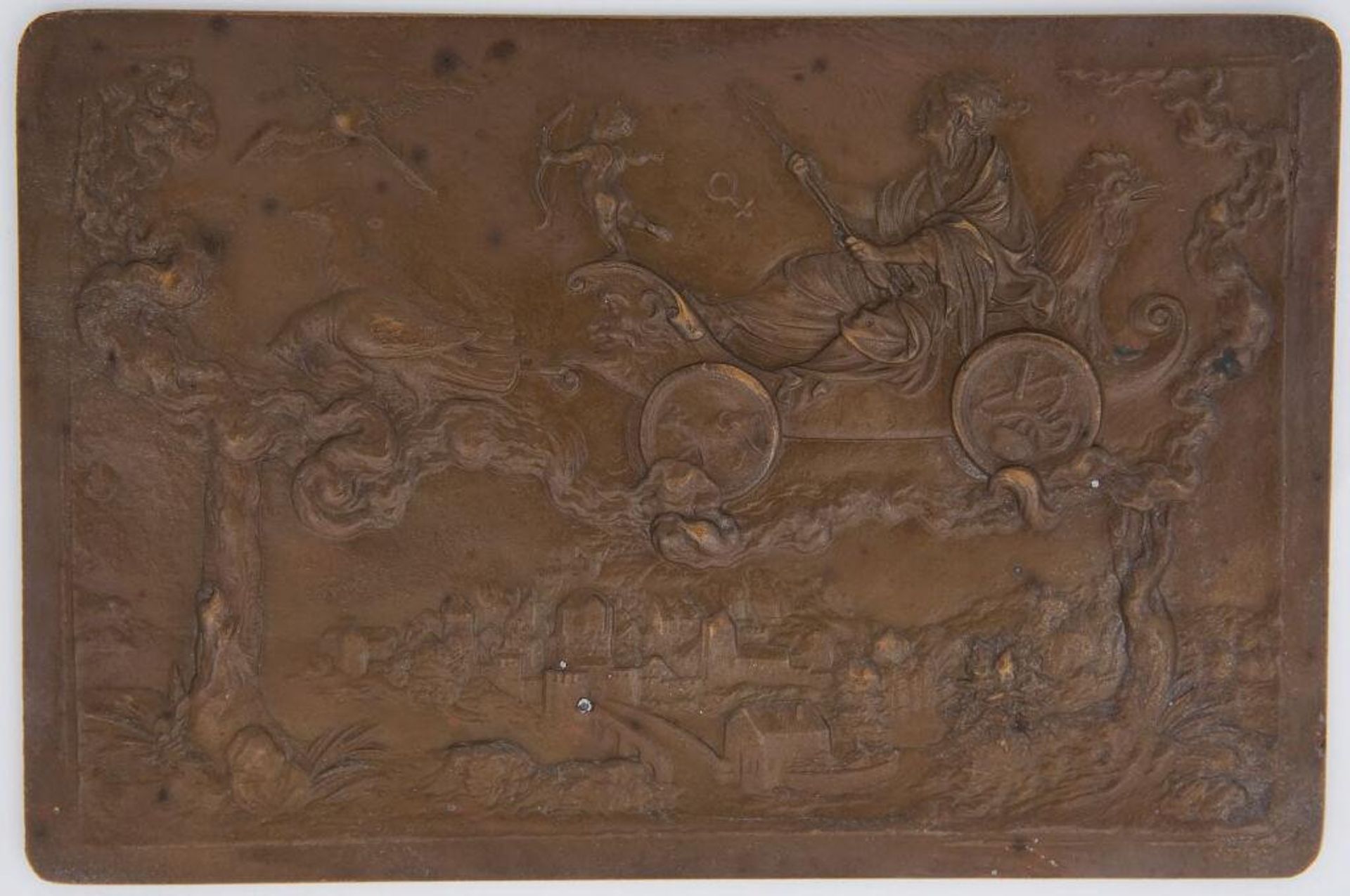 Venus on a Wagon, from the series "Planetary Gods on Wagons" by Anonymous