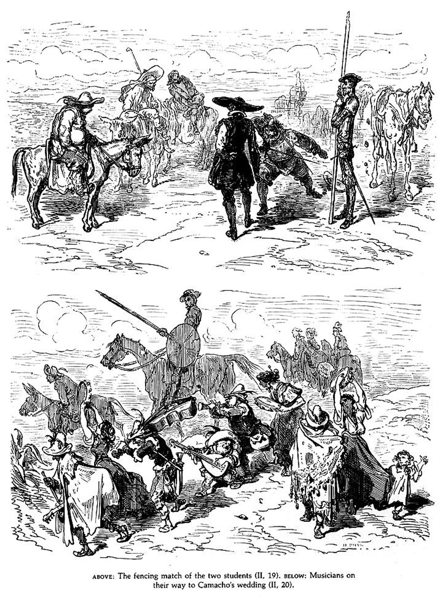 Don Quixote by Gustave Dore