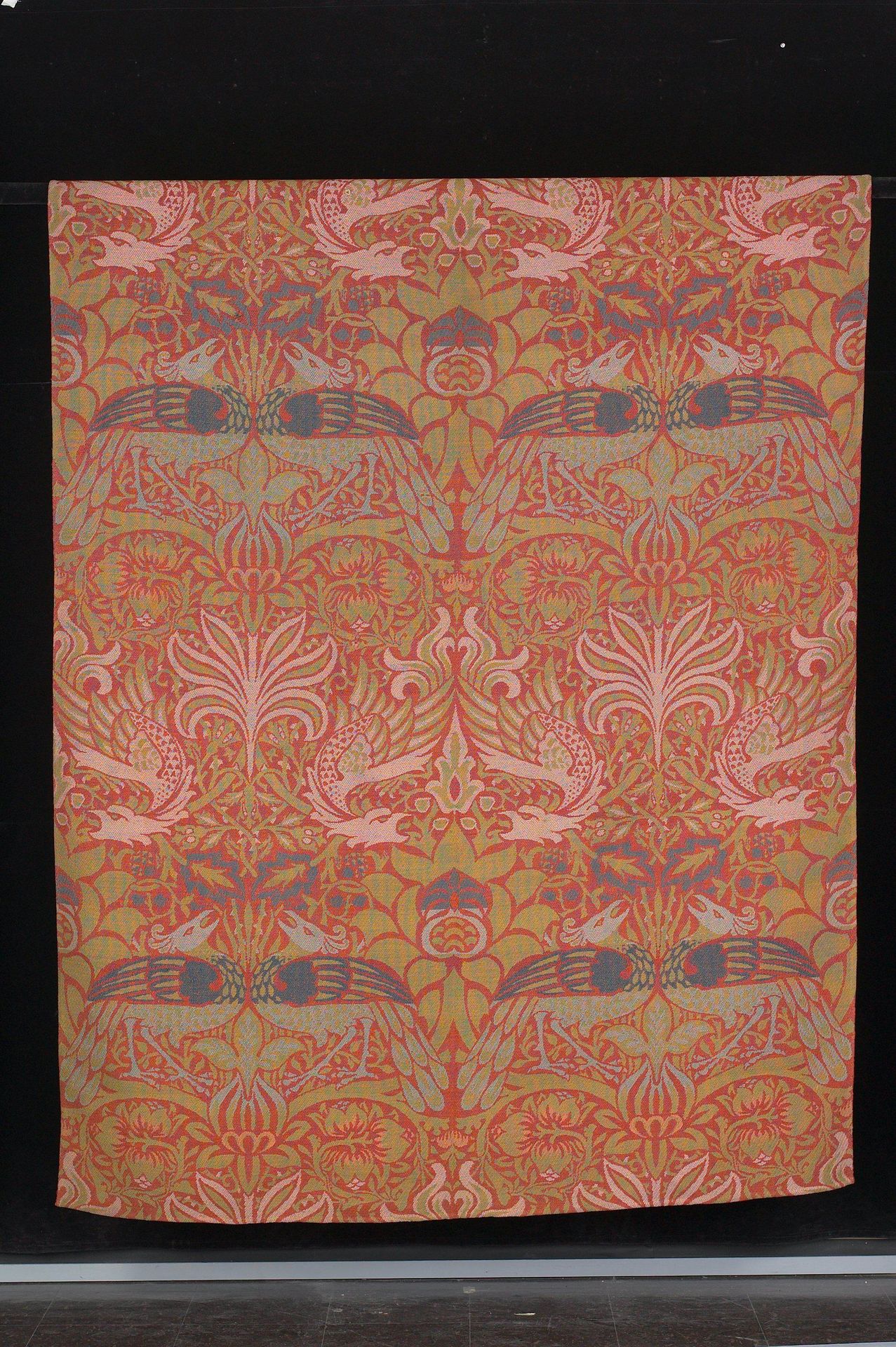 Peacock and Dragon by William Morris
