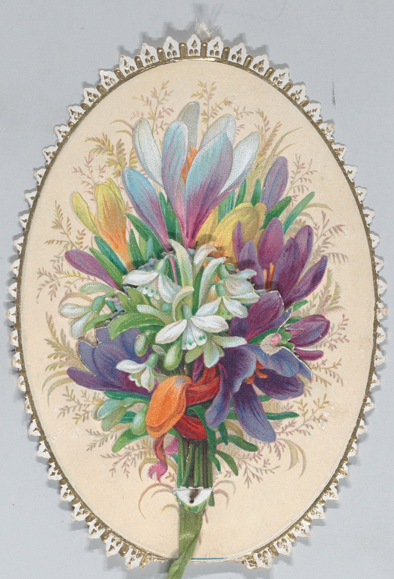 Valentine - Mechanical bouquet,crocus by Anonymous