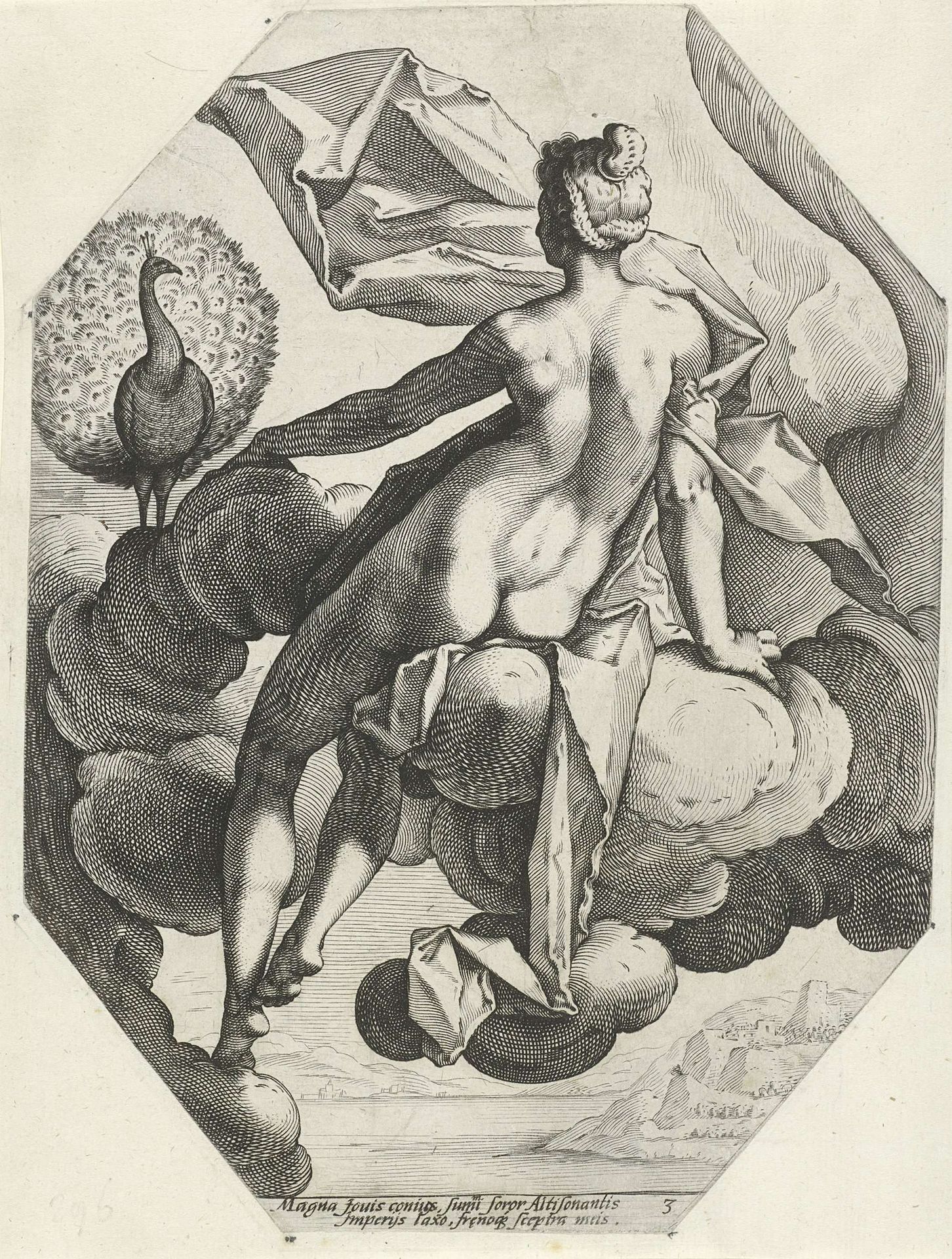 Juno by Jacob Matham