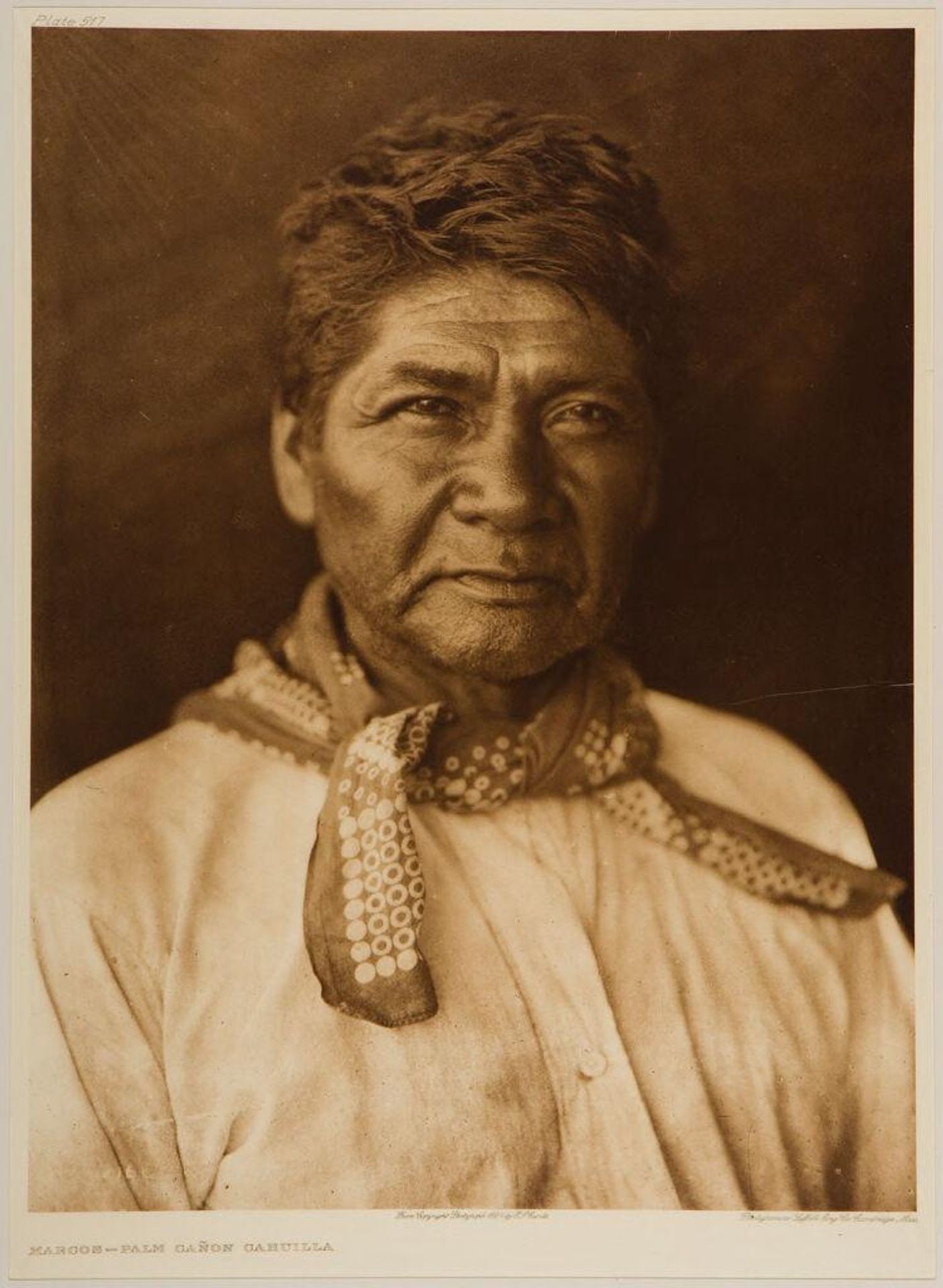 Marcos - Palm CaÃ±on Cahuilla by Edward Sheriff Curtis